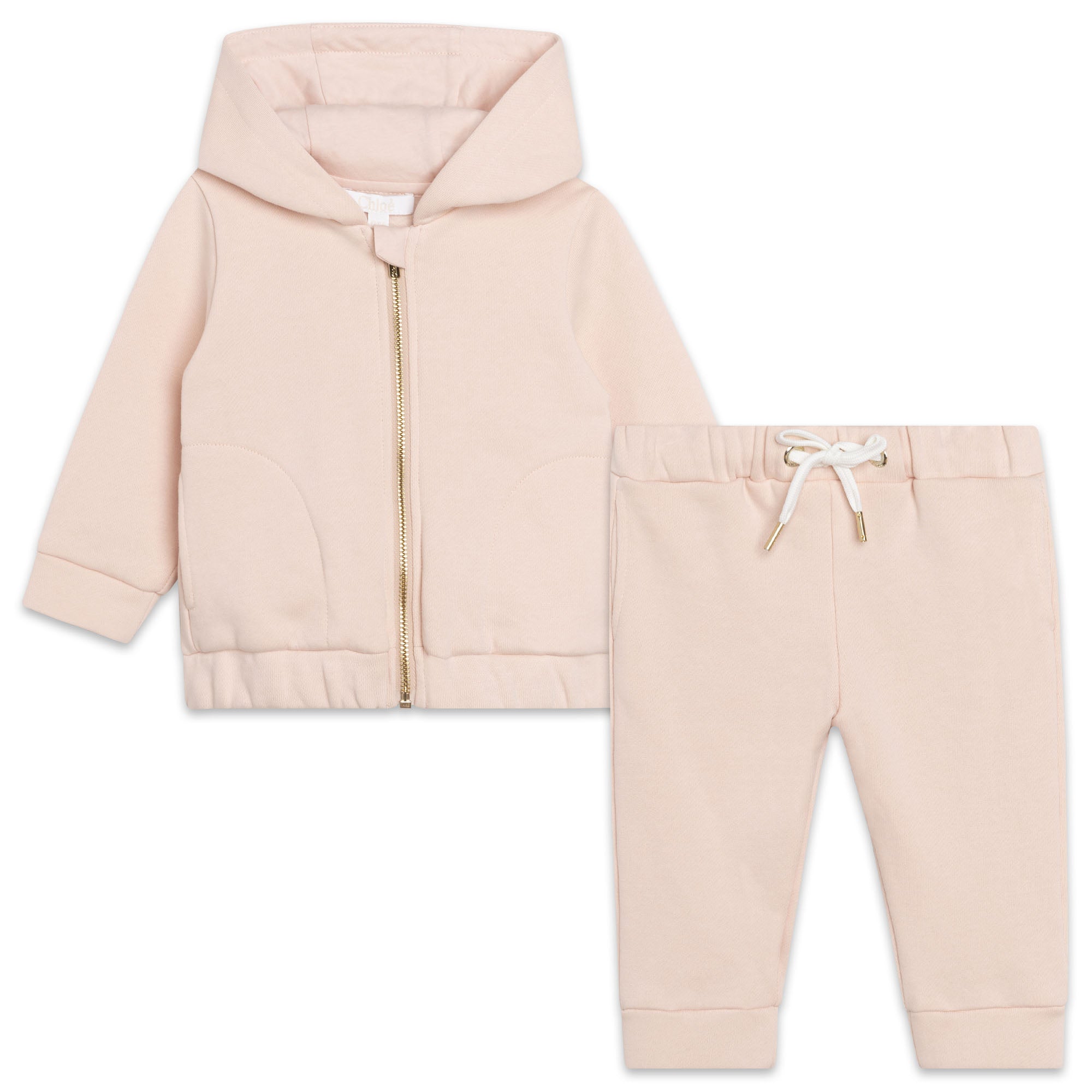 Baby Girls Pink Cotton Set