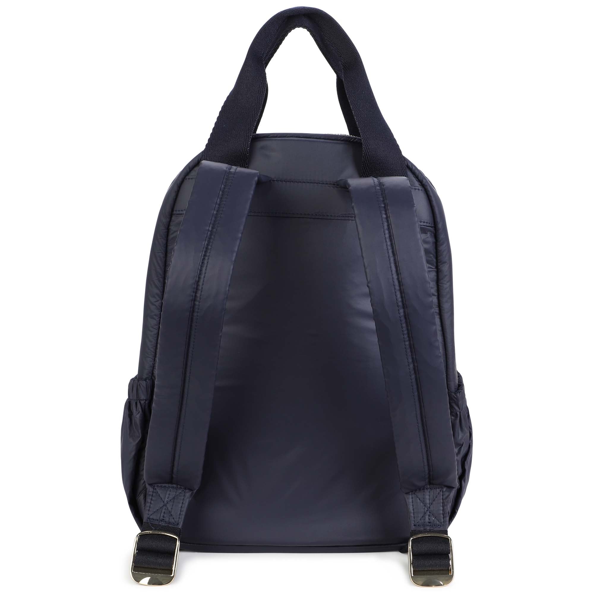 Girls Navy Logo Backpack (36cm)