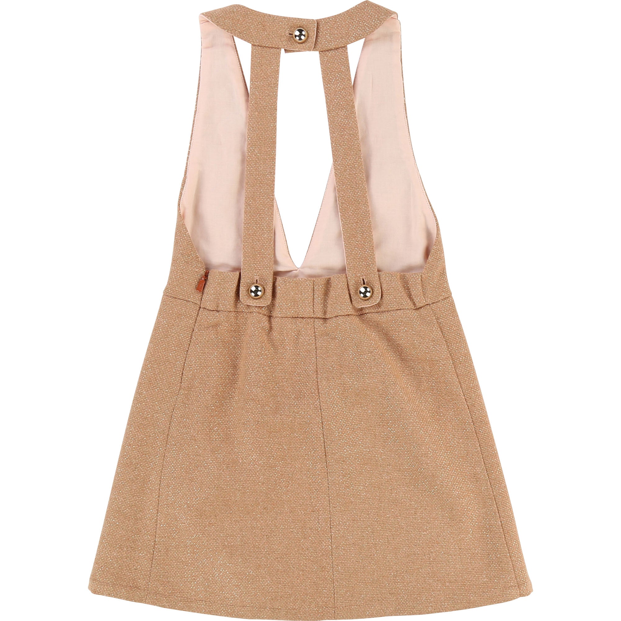 Girls Beige Dress
