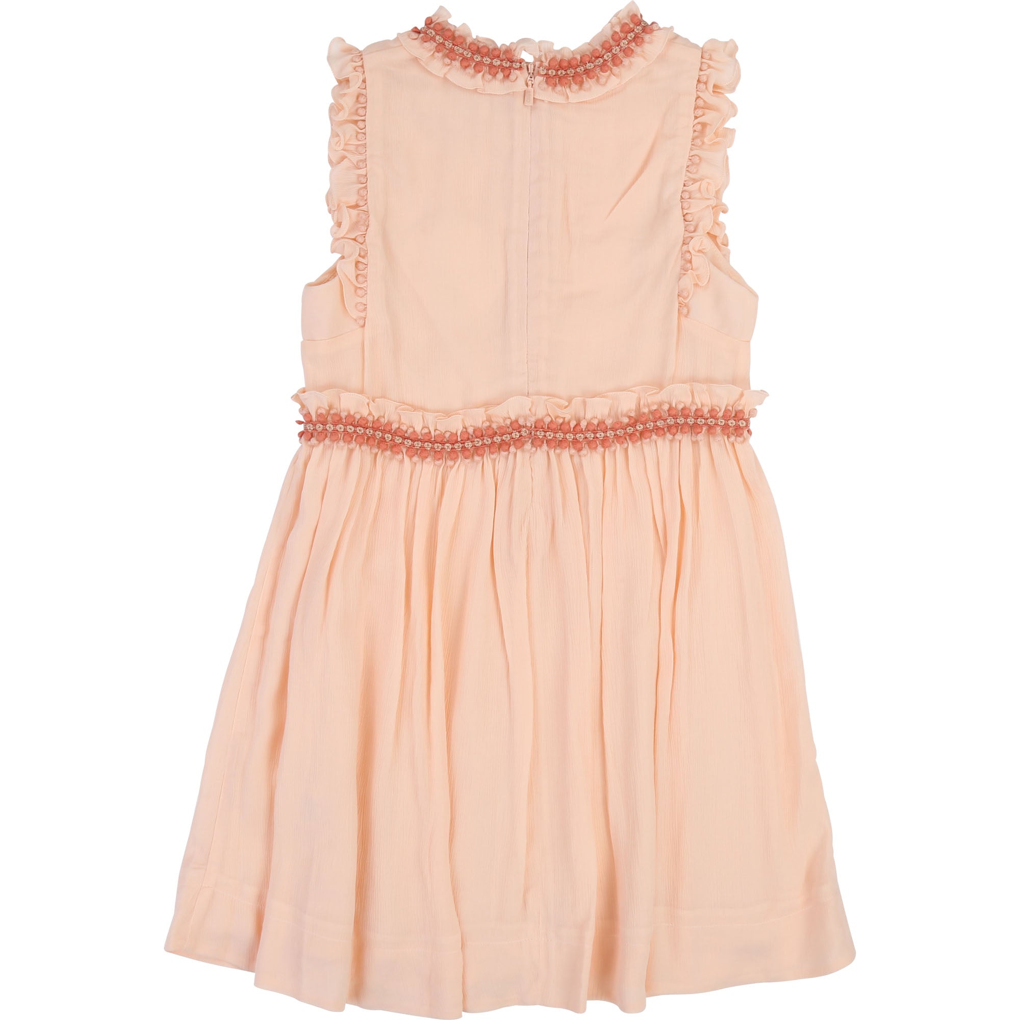 Girls Peach Dress