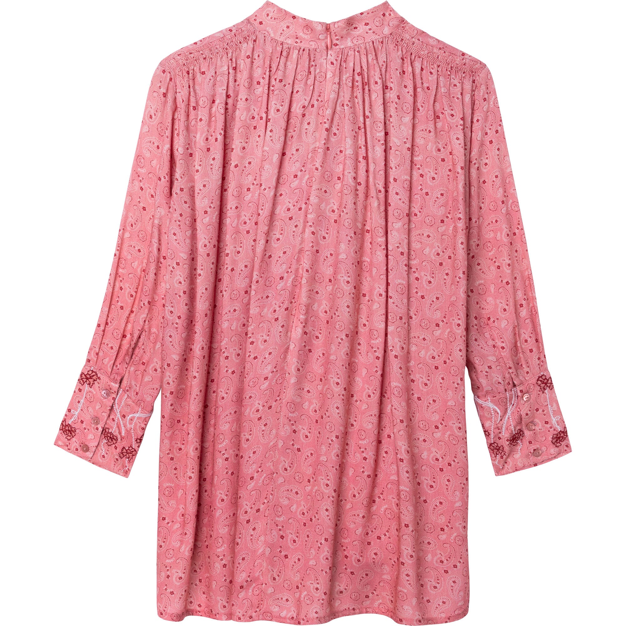 Girls Pink Printing Dress