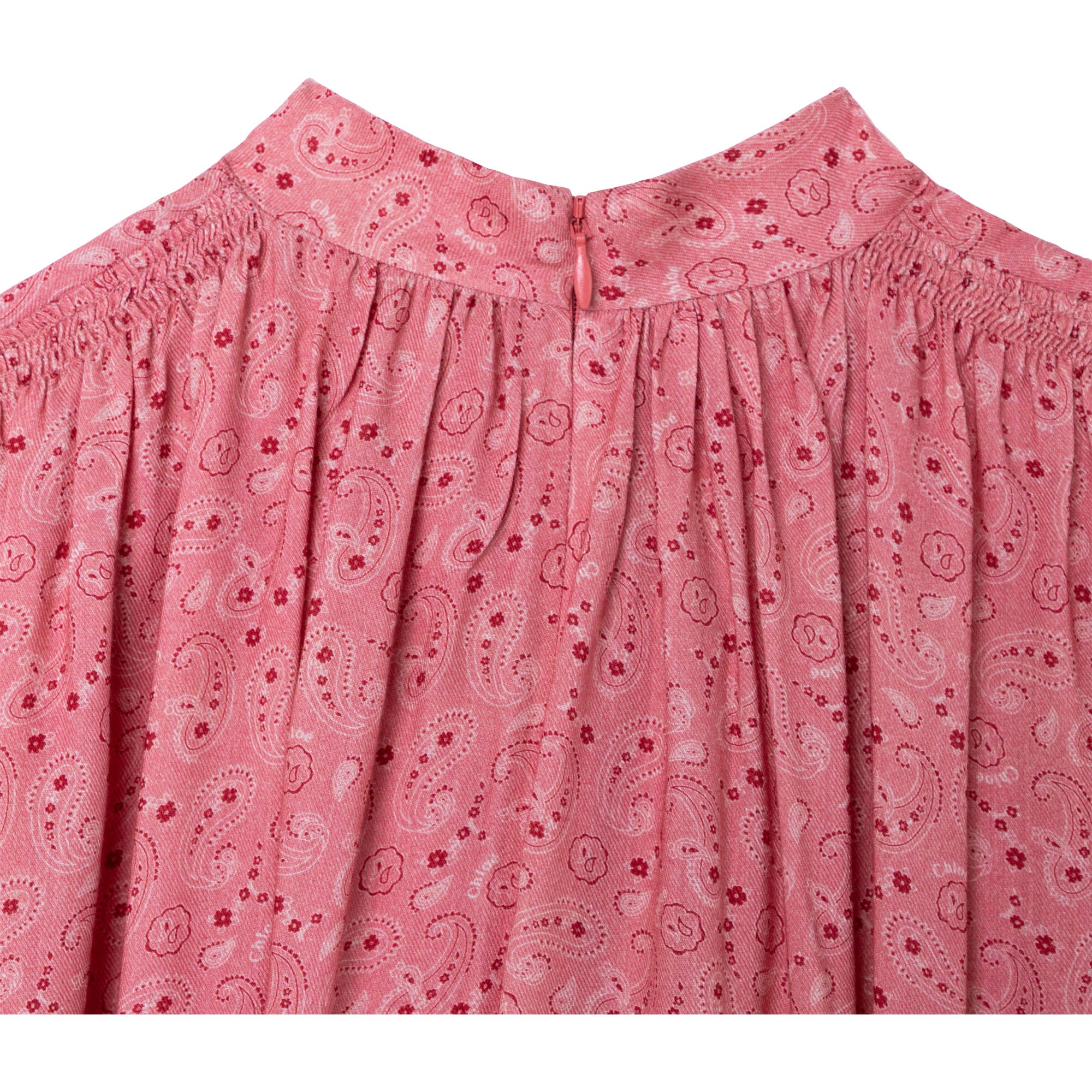 Girls Pink Printing Dress