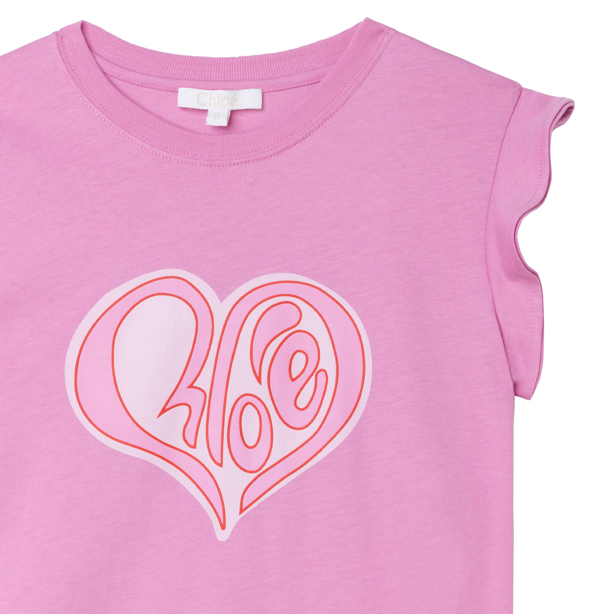 Girls Light Pink Cotton Dress