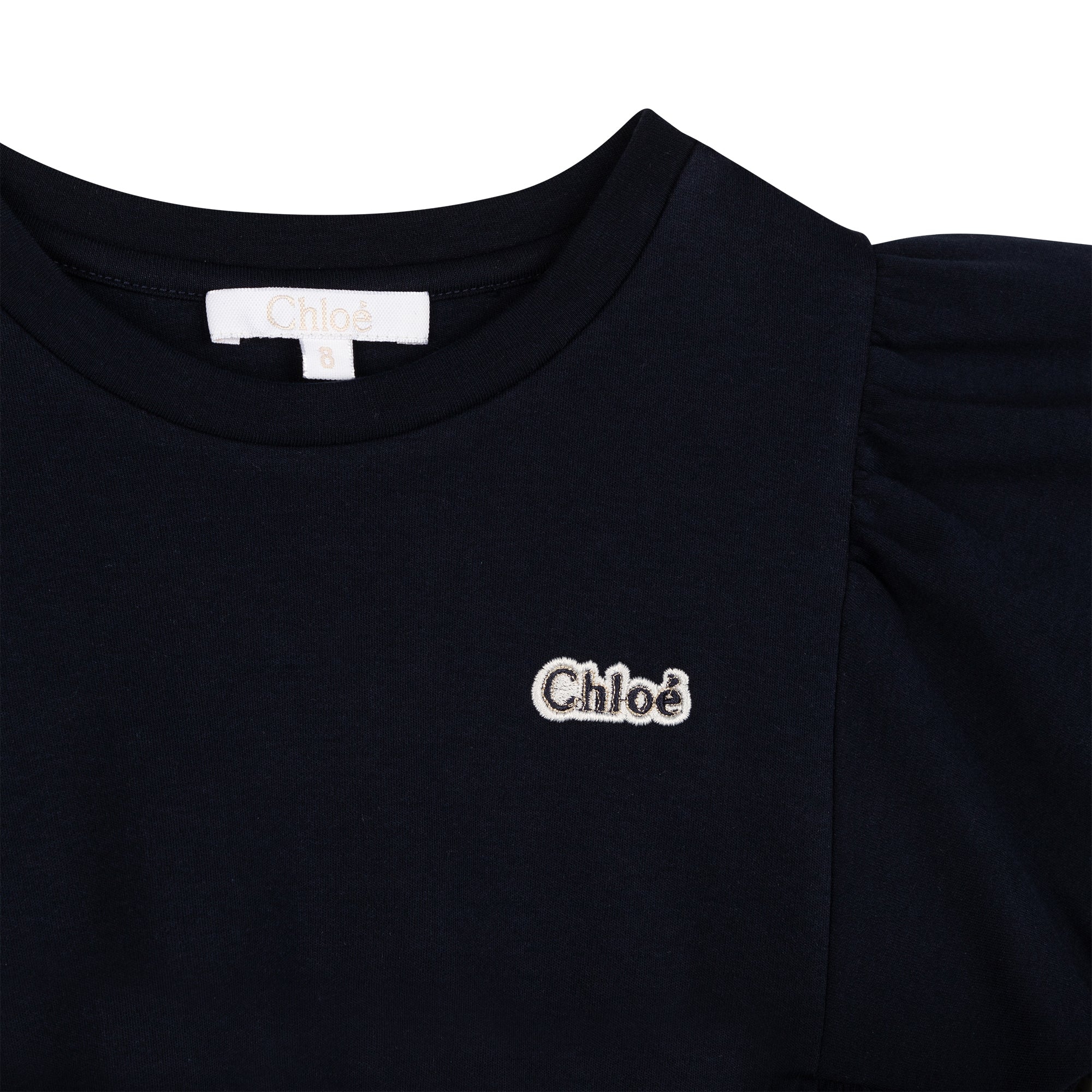 Girls Blue Logo Dress