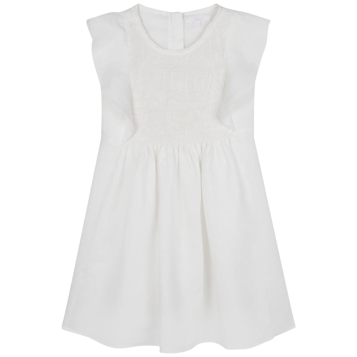 Girls White Dress