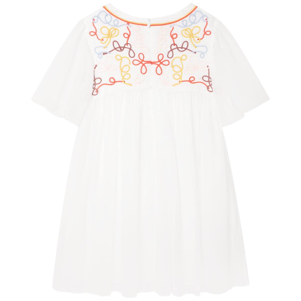 Girls White Dress