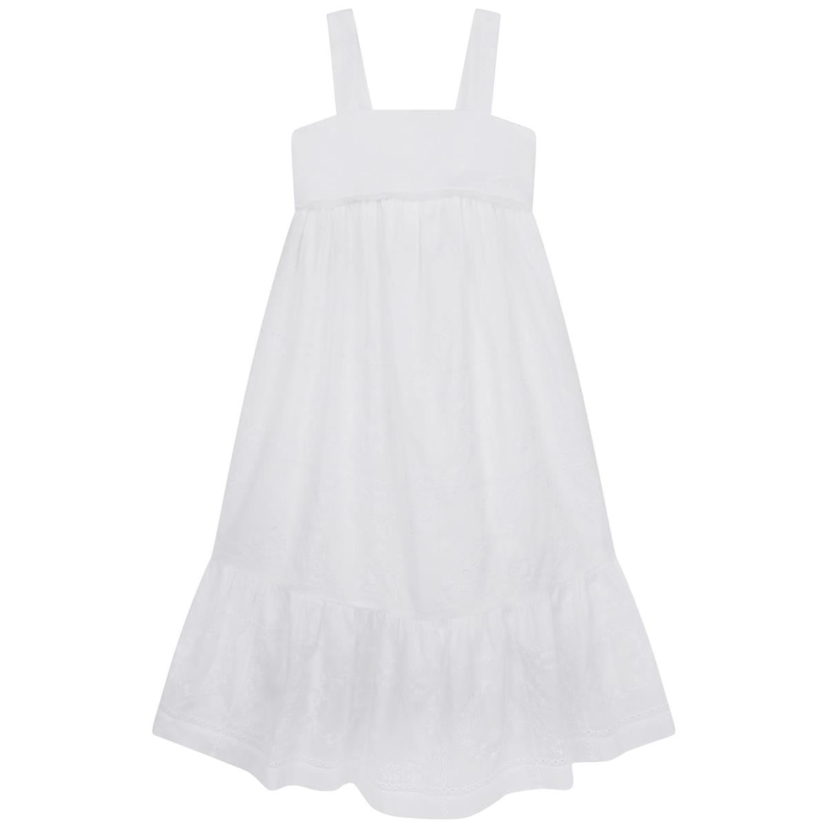 Girls White Dress