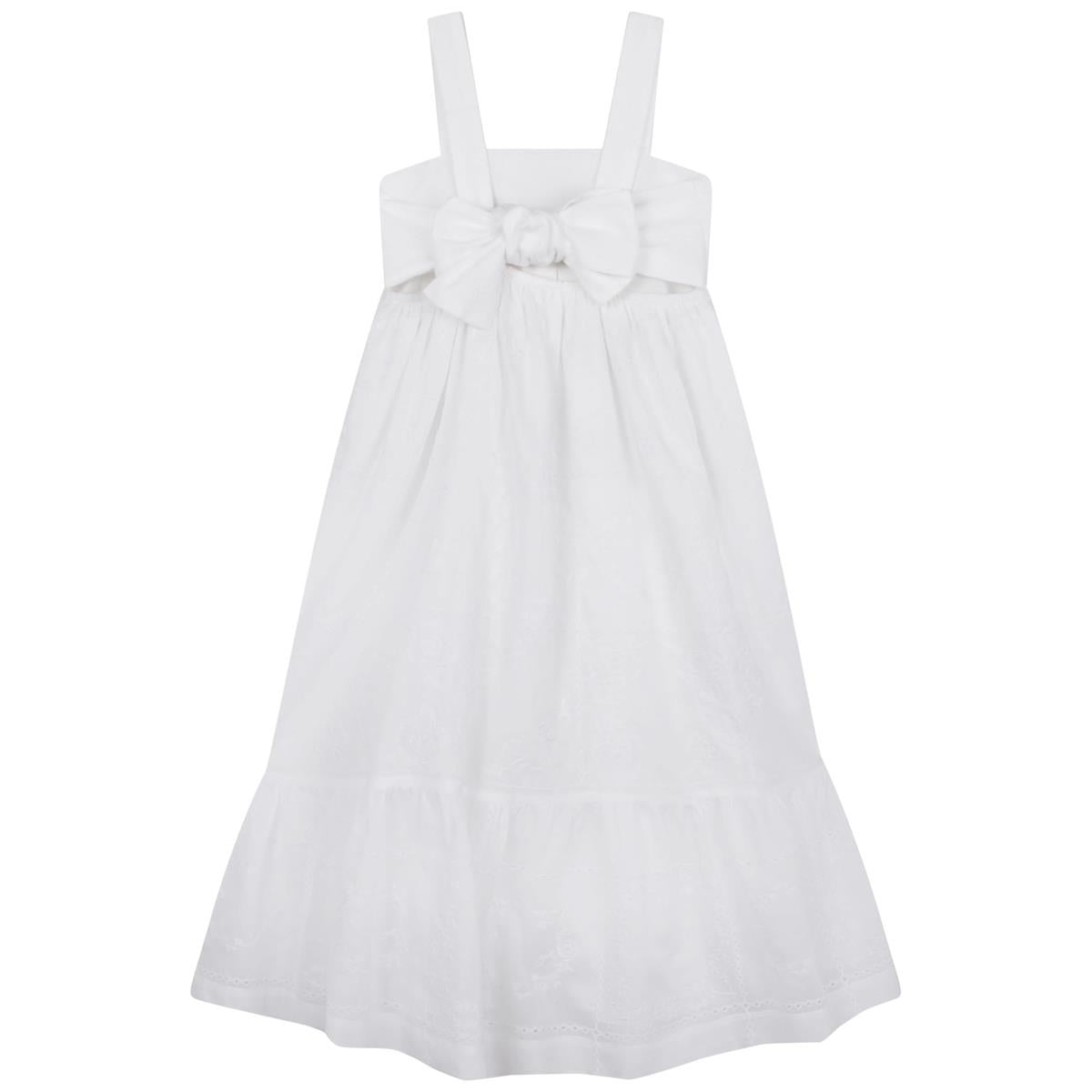 Girls White Dress