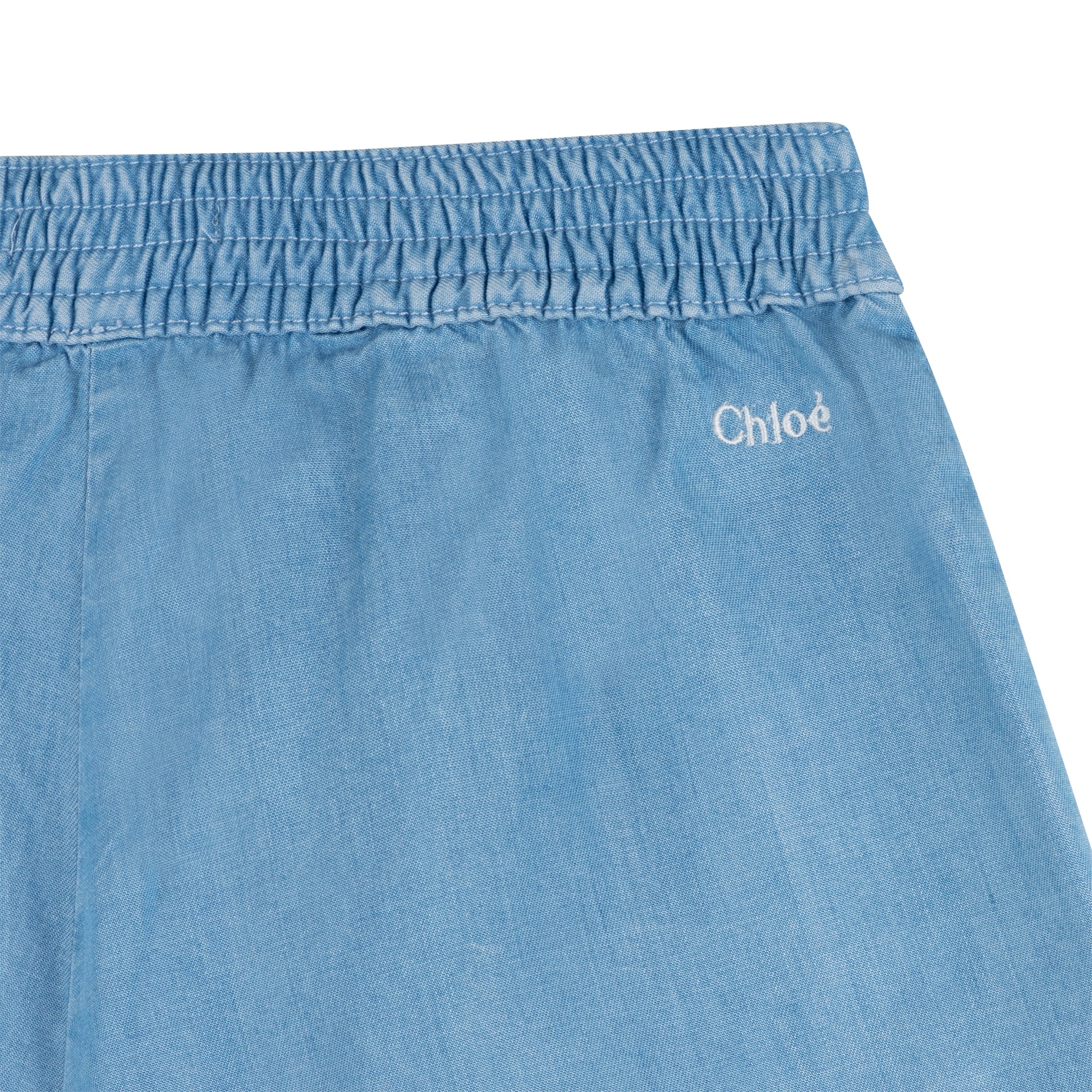 Girls Blue Denim Shorts