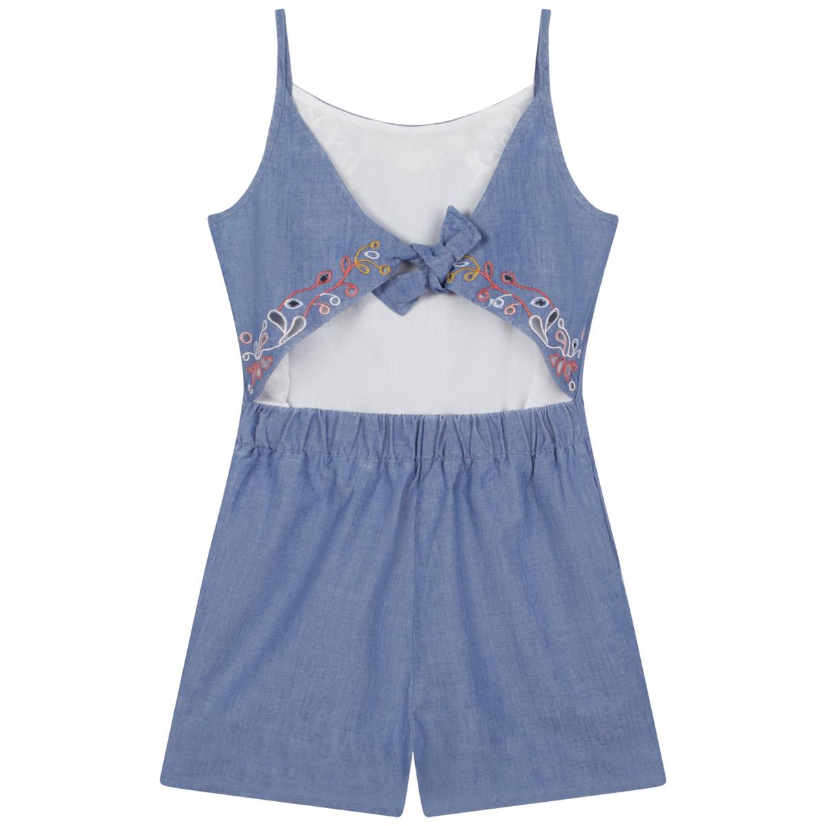 Girls Blue Jumpsuit