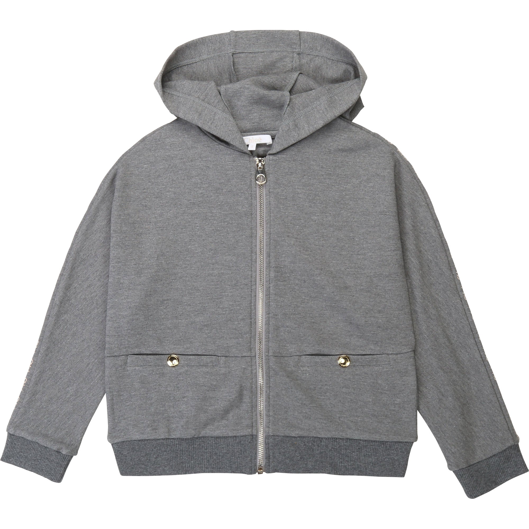 Girls Grey Cotton Set