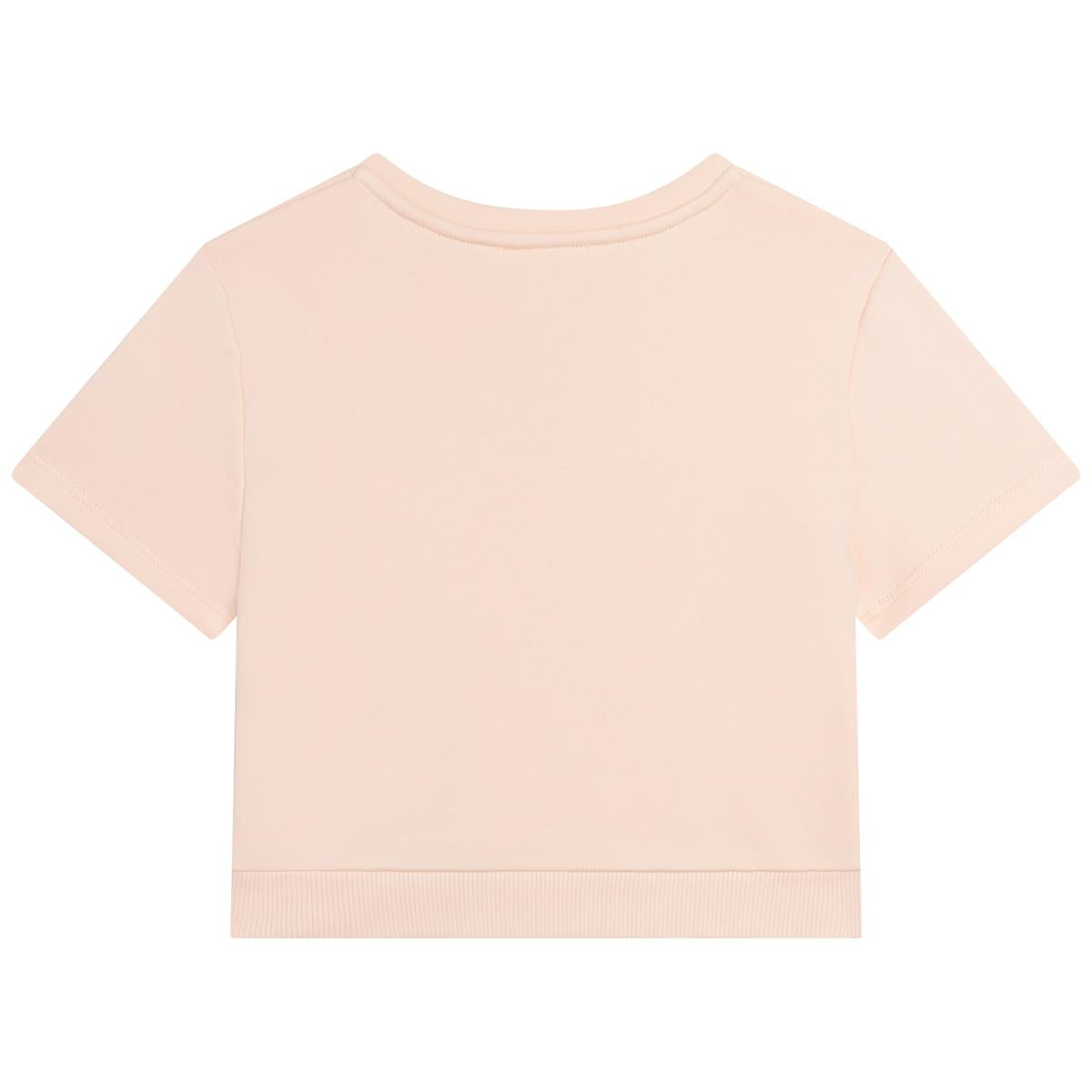 Girls Pink Logo T-Shirt
