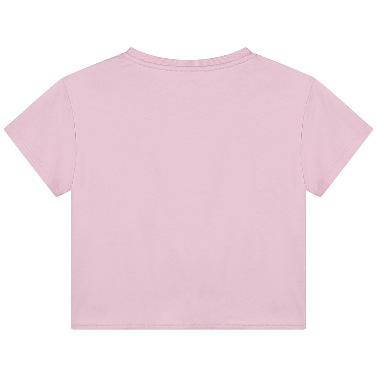 Girls Purple Logo T-Shirt