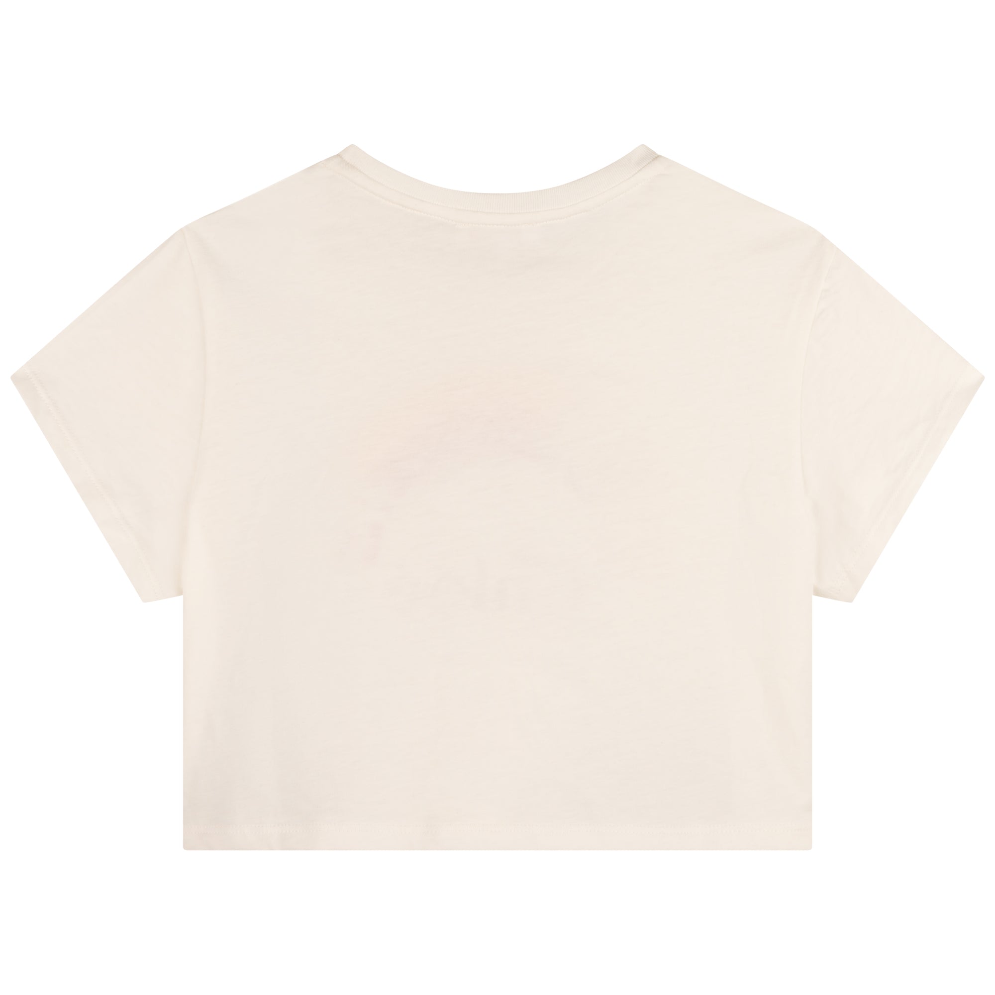 Boy & Girls White Cotton T-Shirts