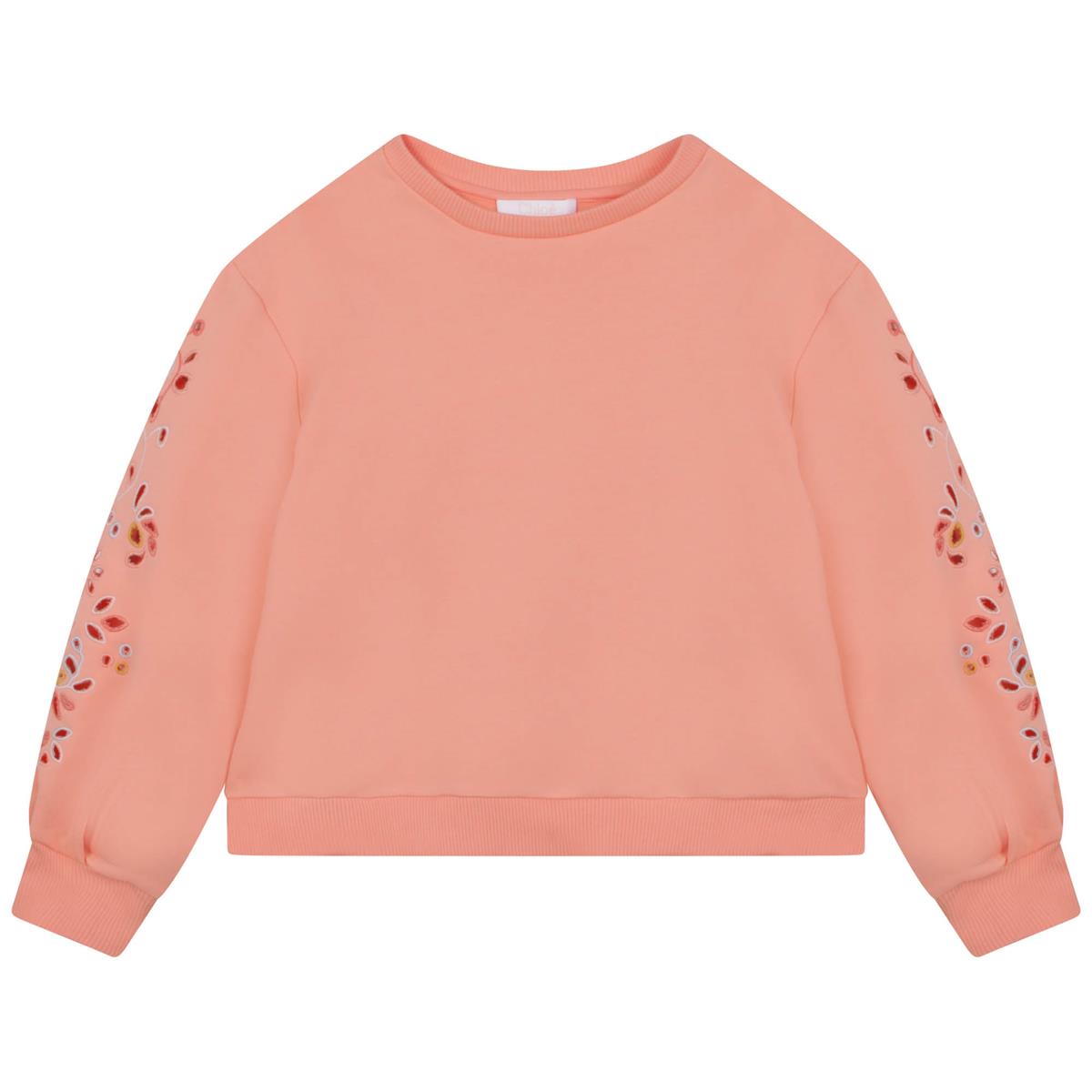 Girls Pink Sweatshirt