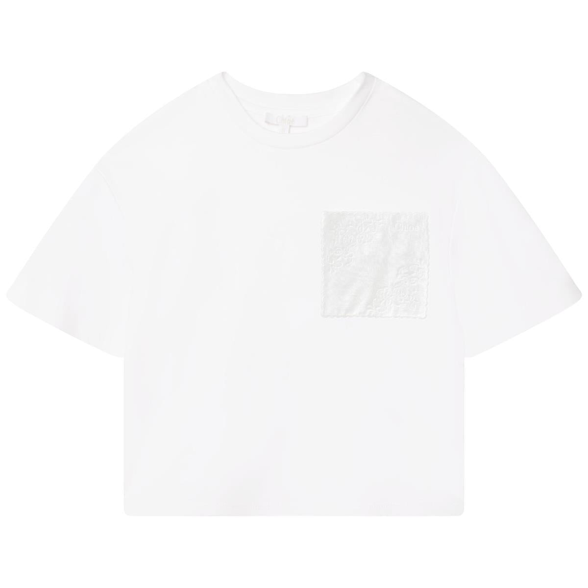Girls White T-Shirt