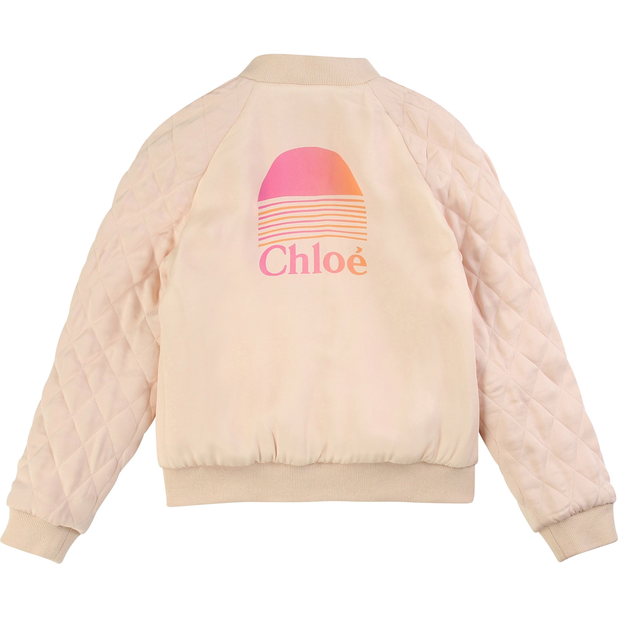 Girls Pink Reversible Jacket