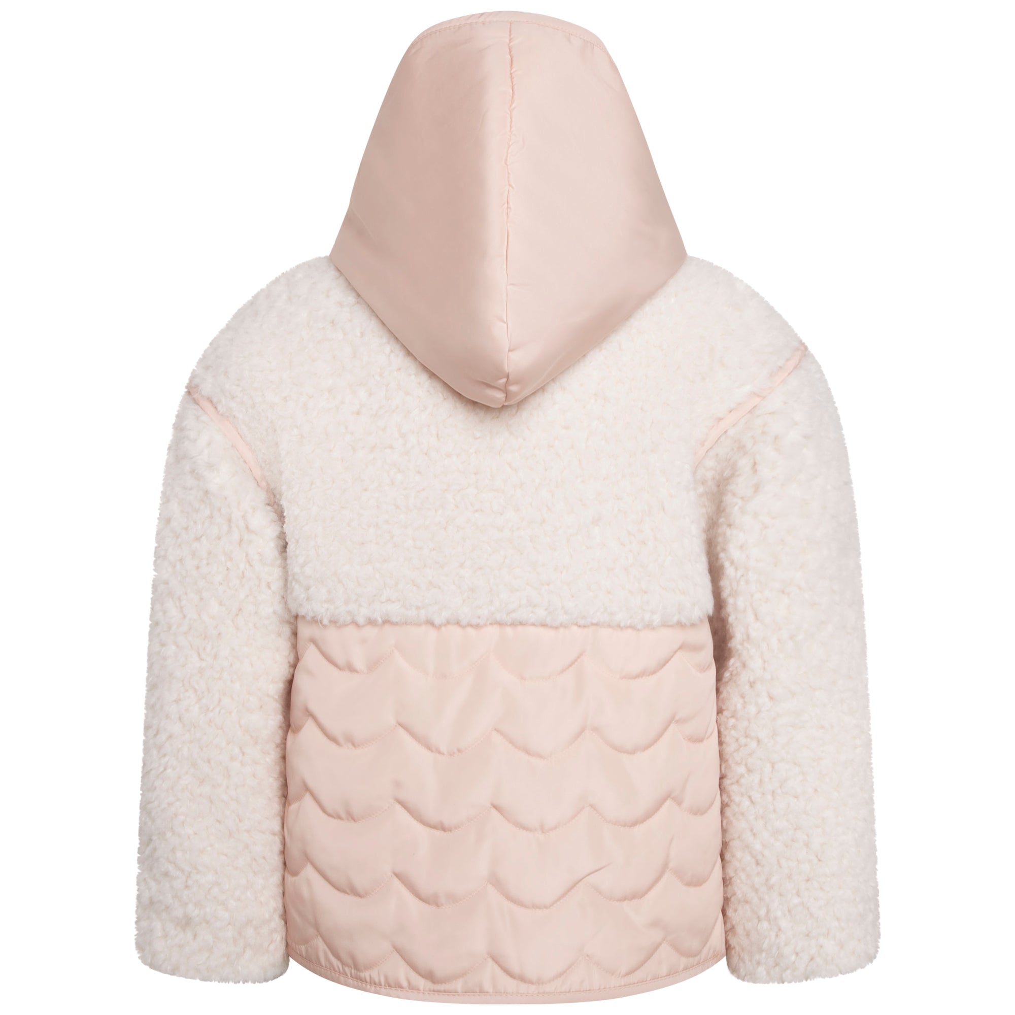 Girls Pink Padded Jacket