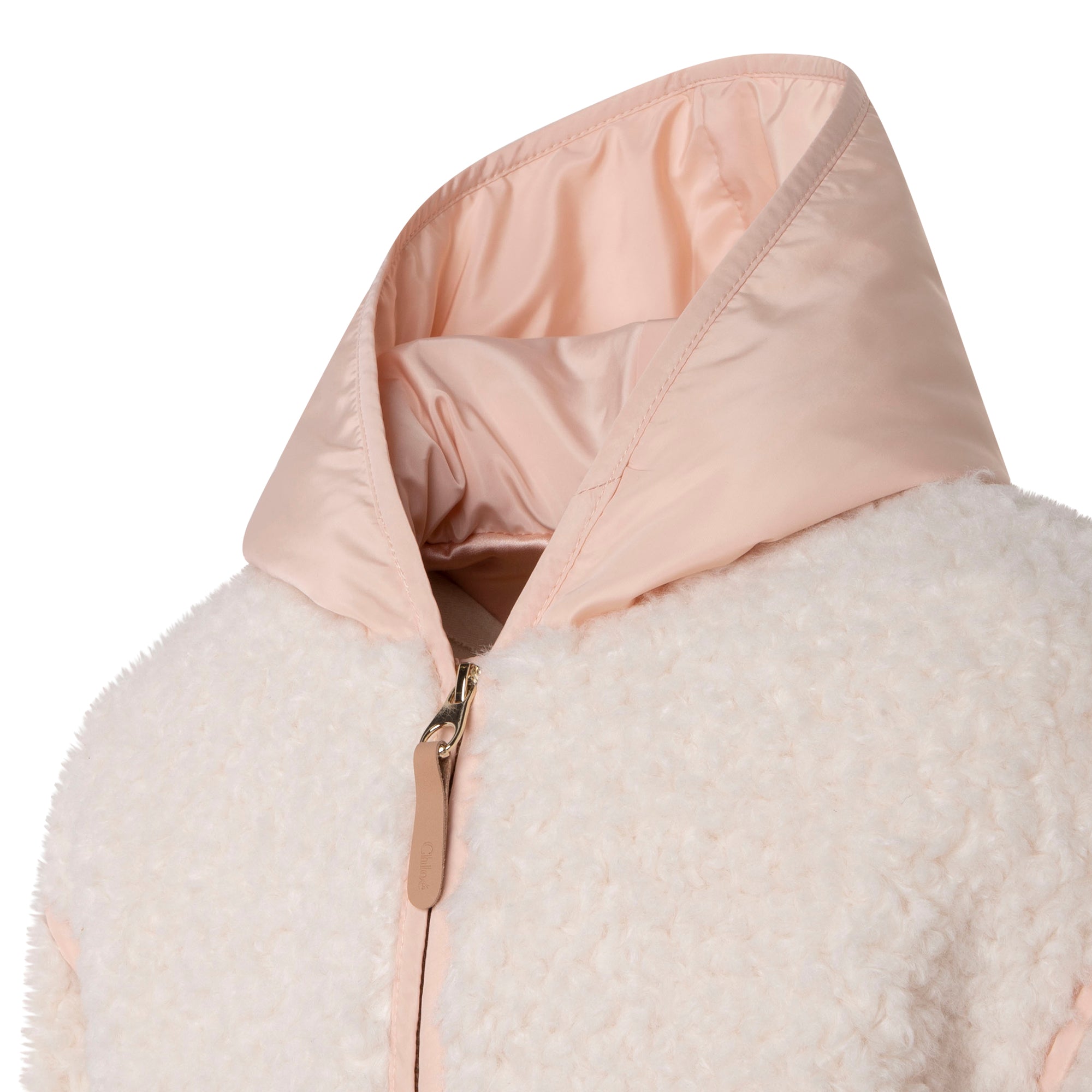 Girls Pink Padded Jacket