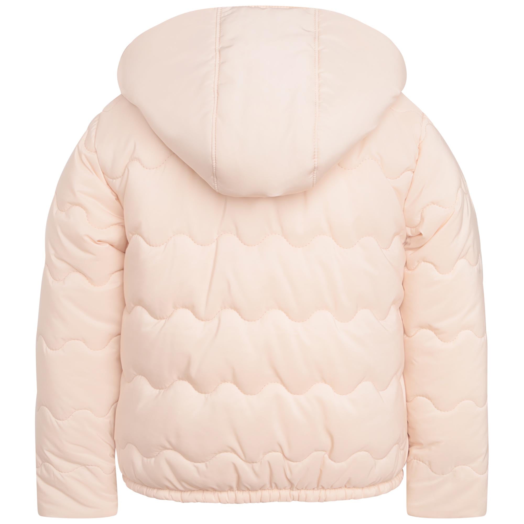 Girls Pink Padded Jacket