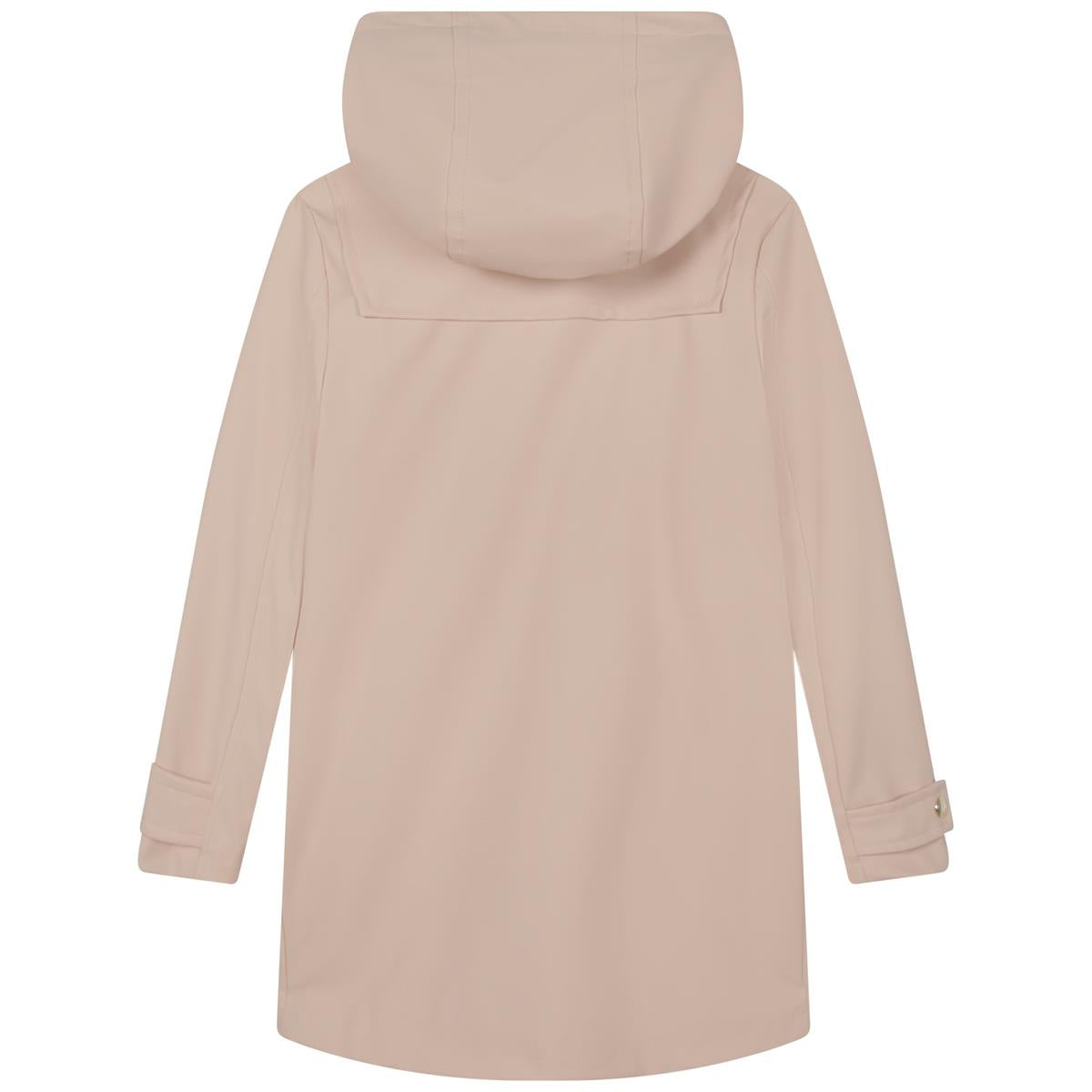 Girls Pink Hooded Jacket