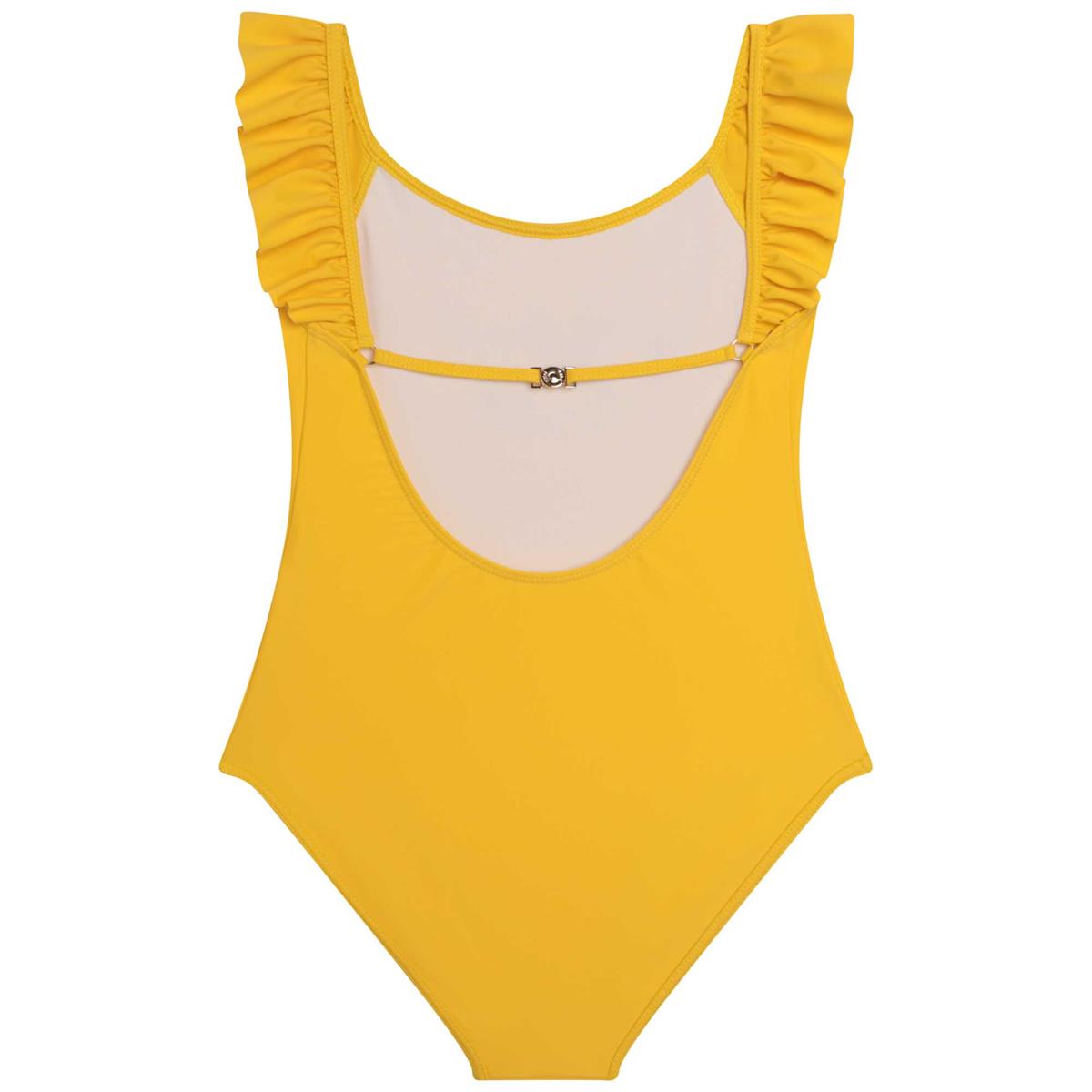 Girls Yellow Swimsuit