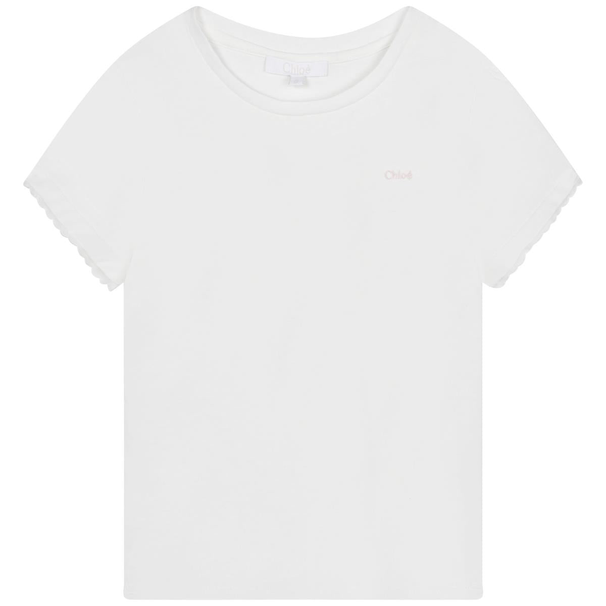 Boys & Girls White T-Shirt