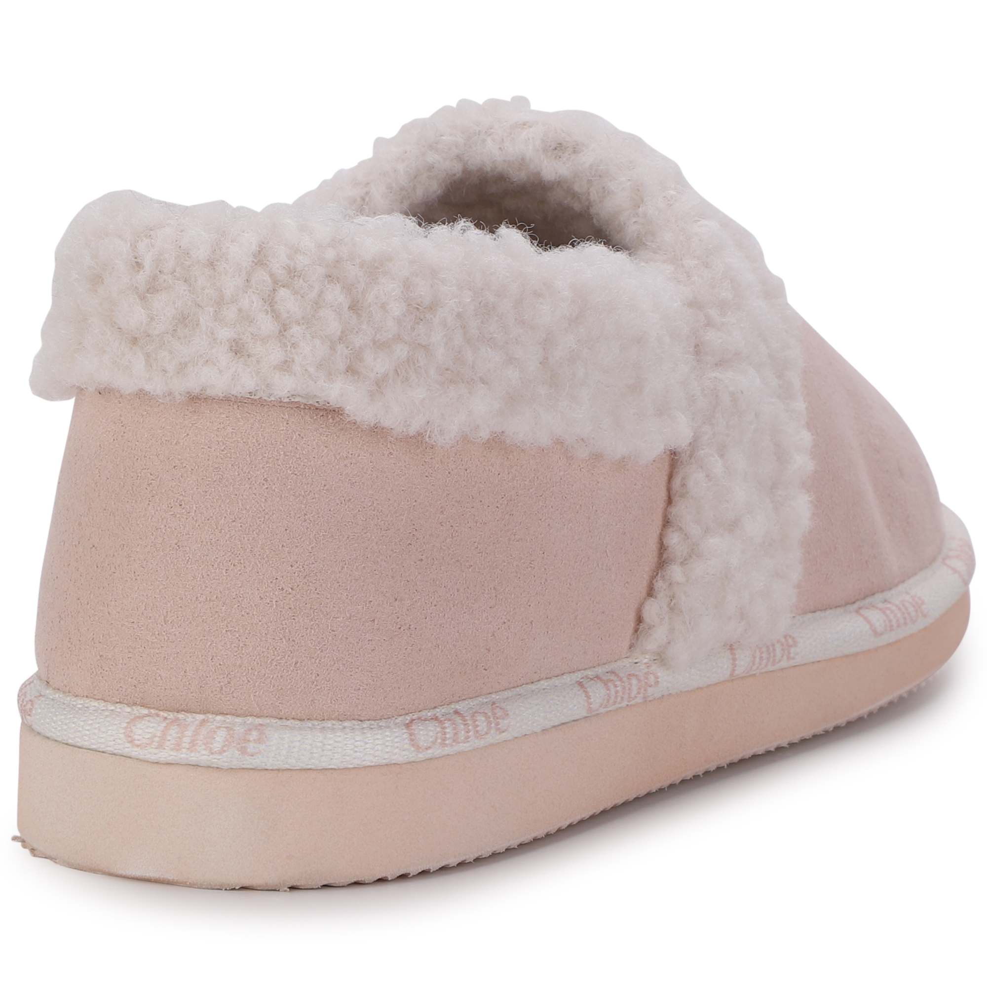 Girls Pink Padded Shoes