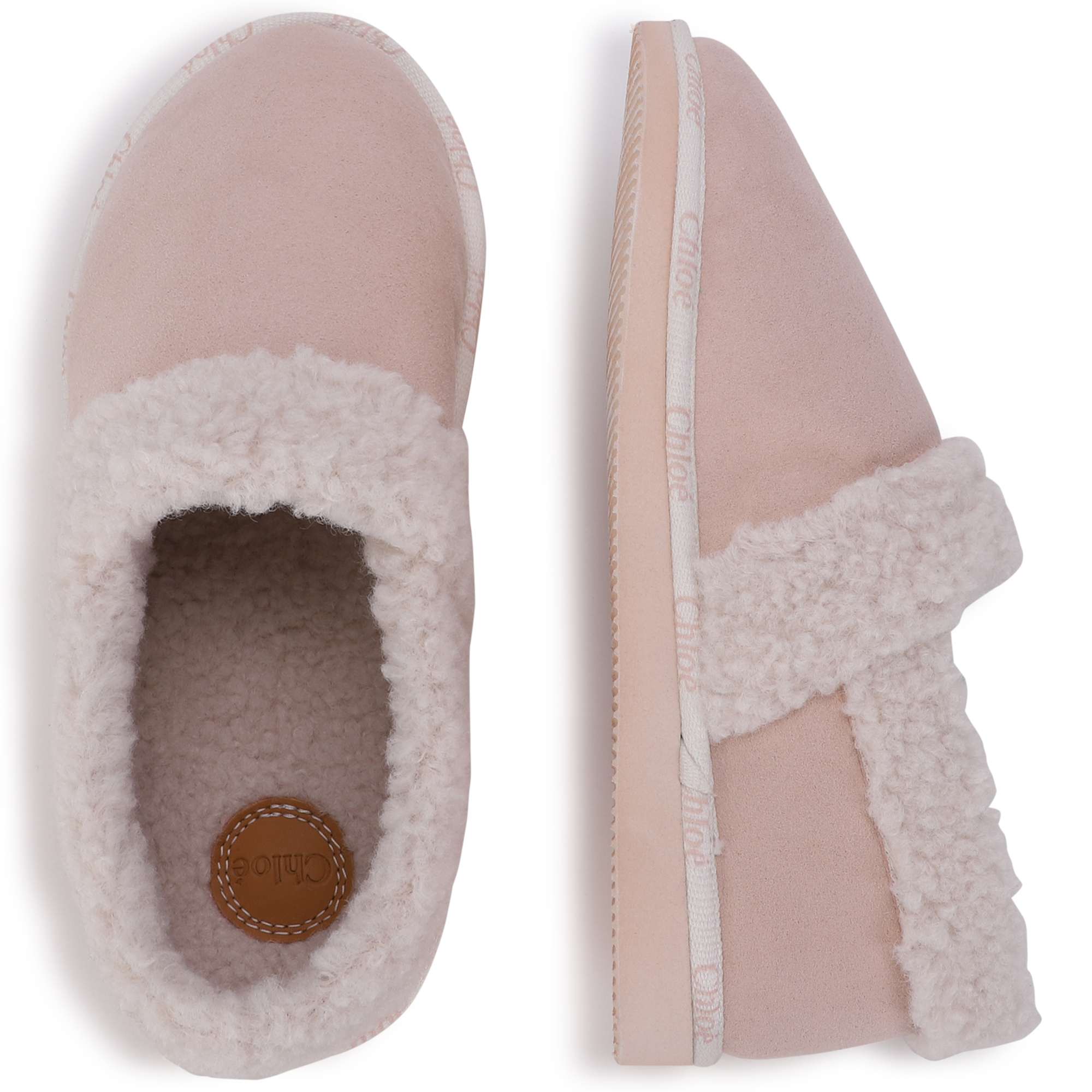 Girls Pink Padded Shoes