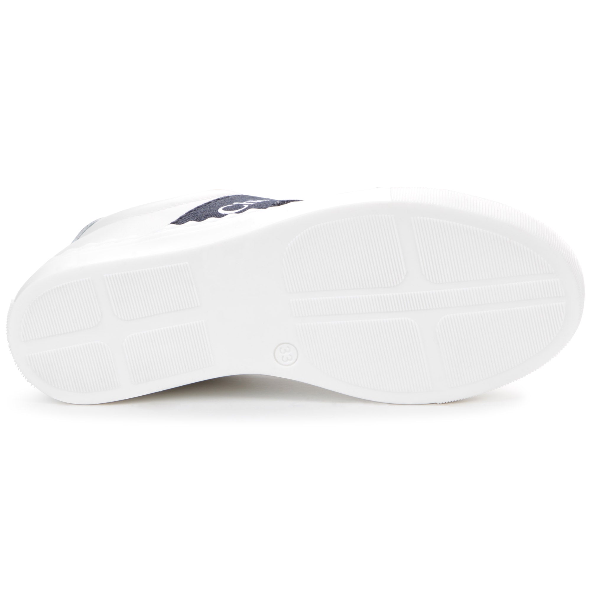 Girls White Logo Shoes