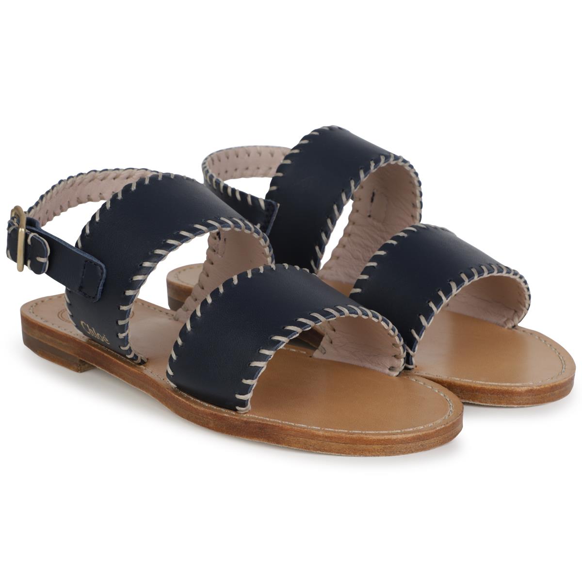 Girls Blue Sandals