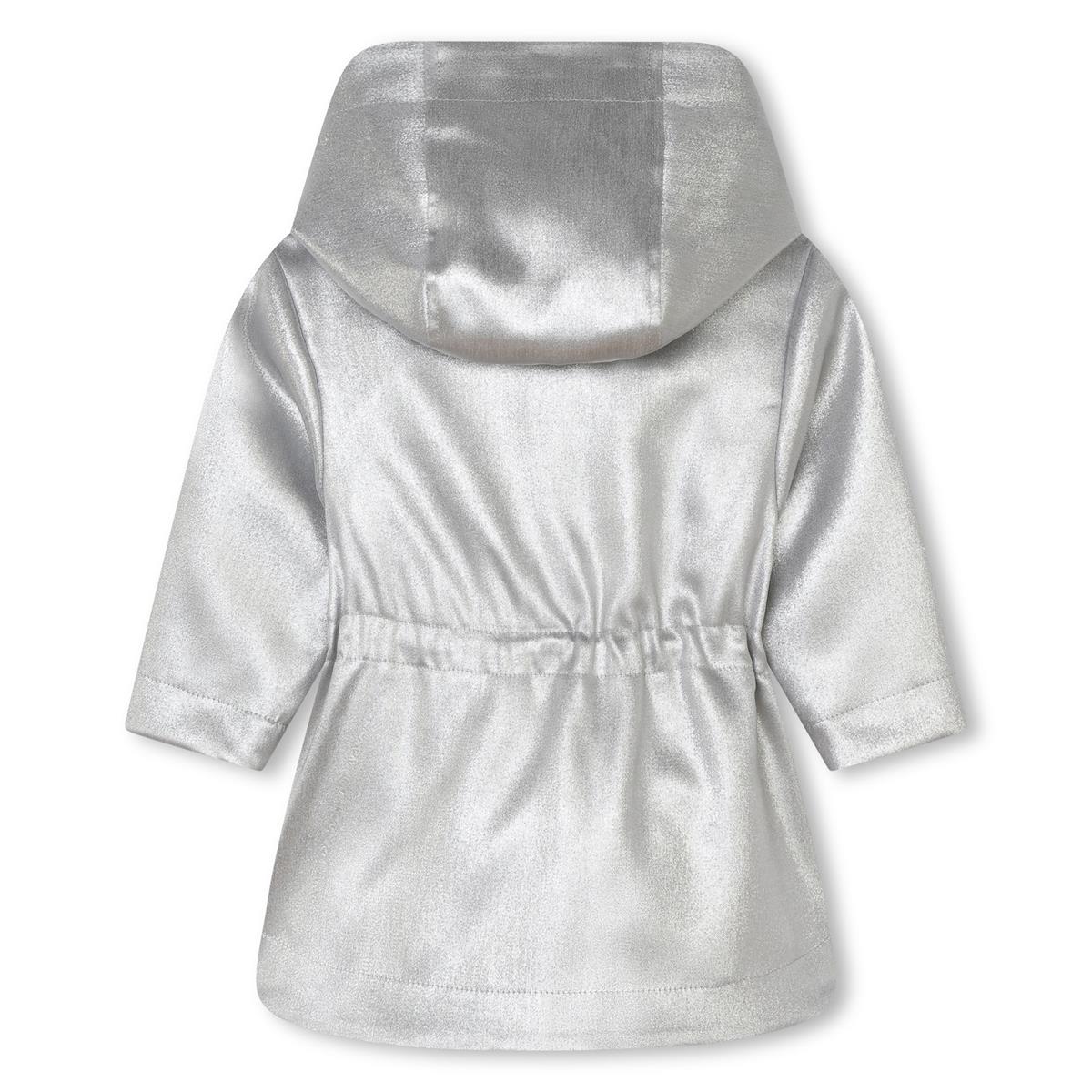 Baby Girls Silver Coat