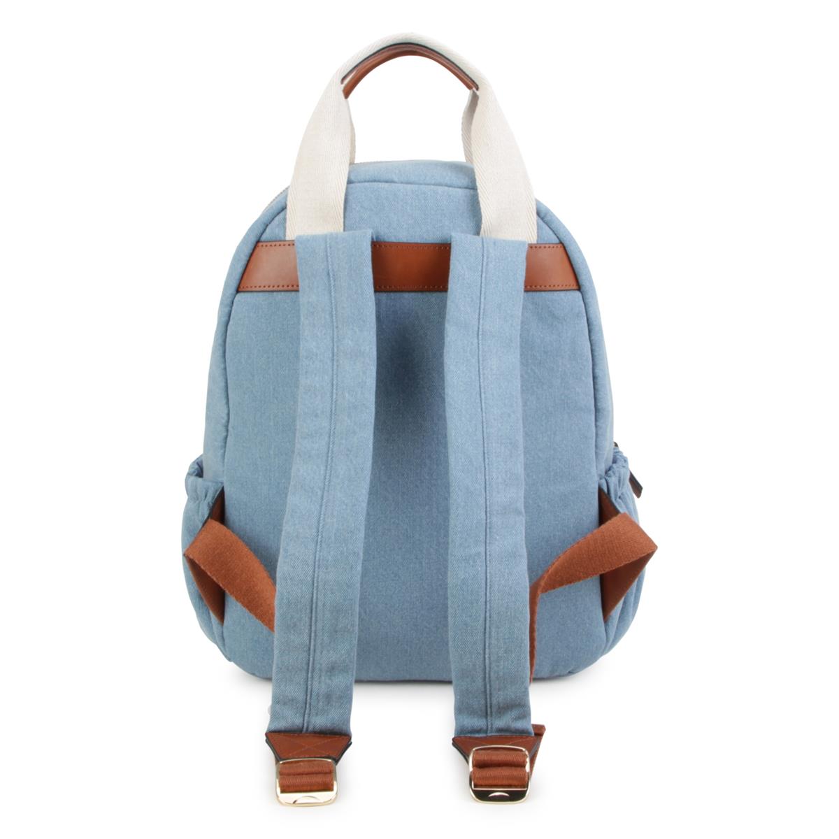 Girls Blue Backpack(28x9x36cm)
