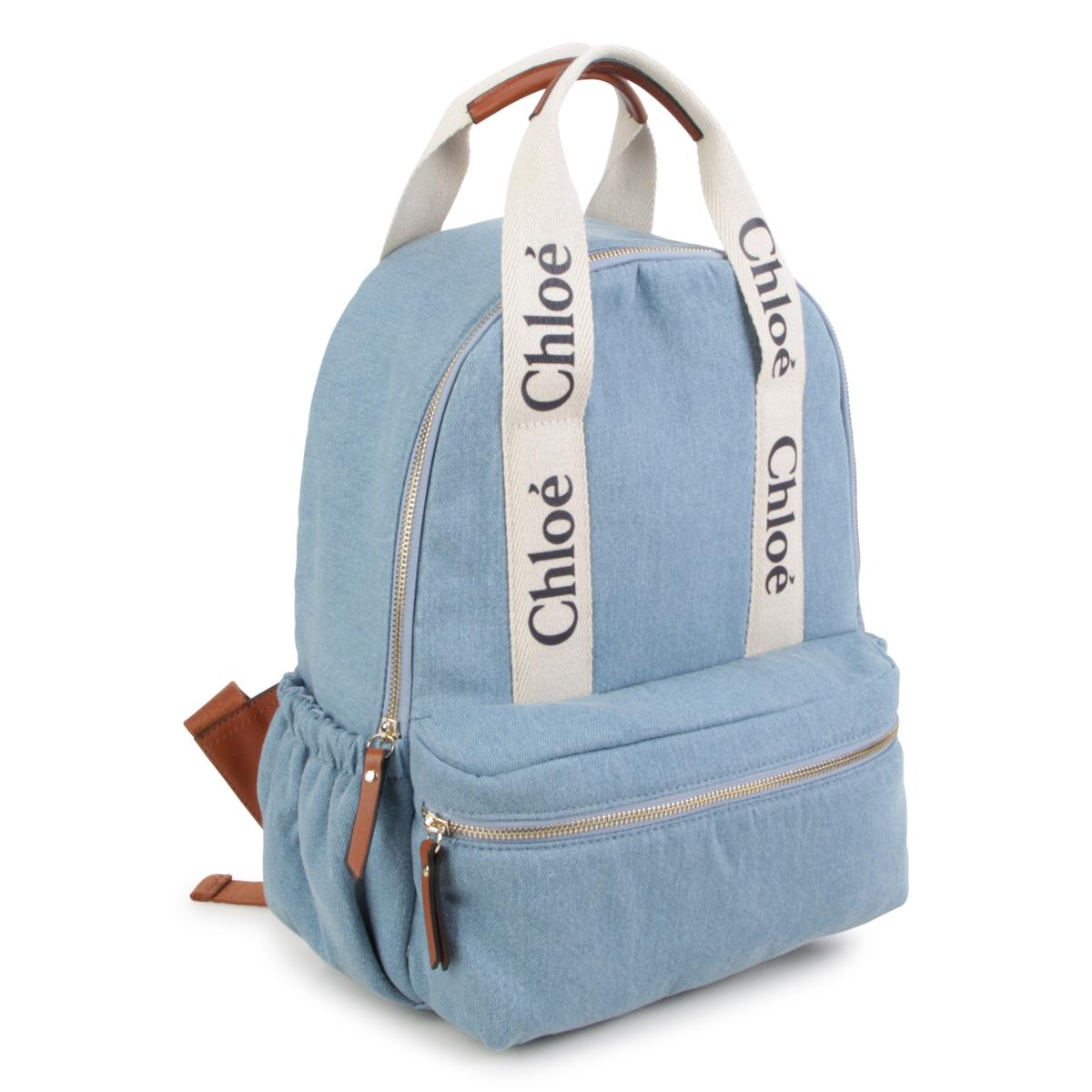 Girls Blue Backpack(28x9x36cm)