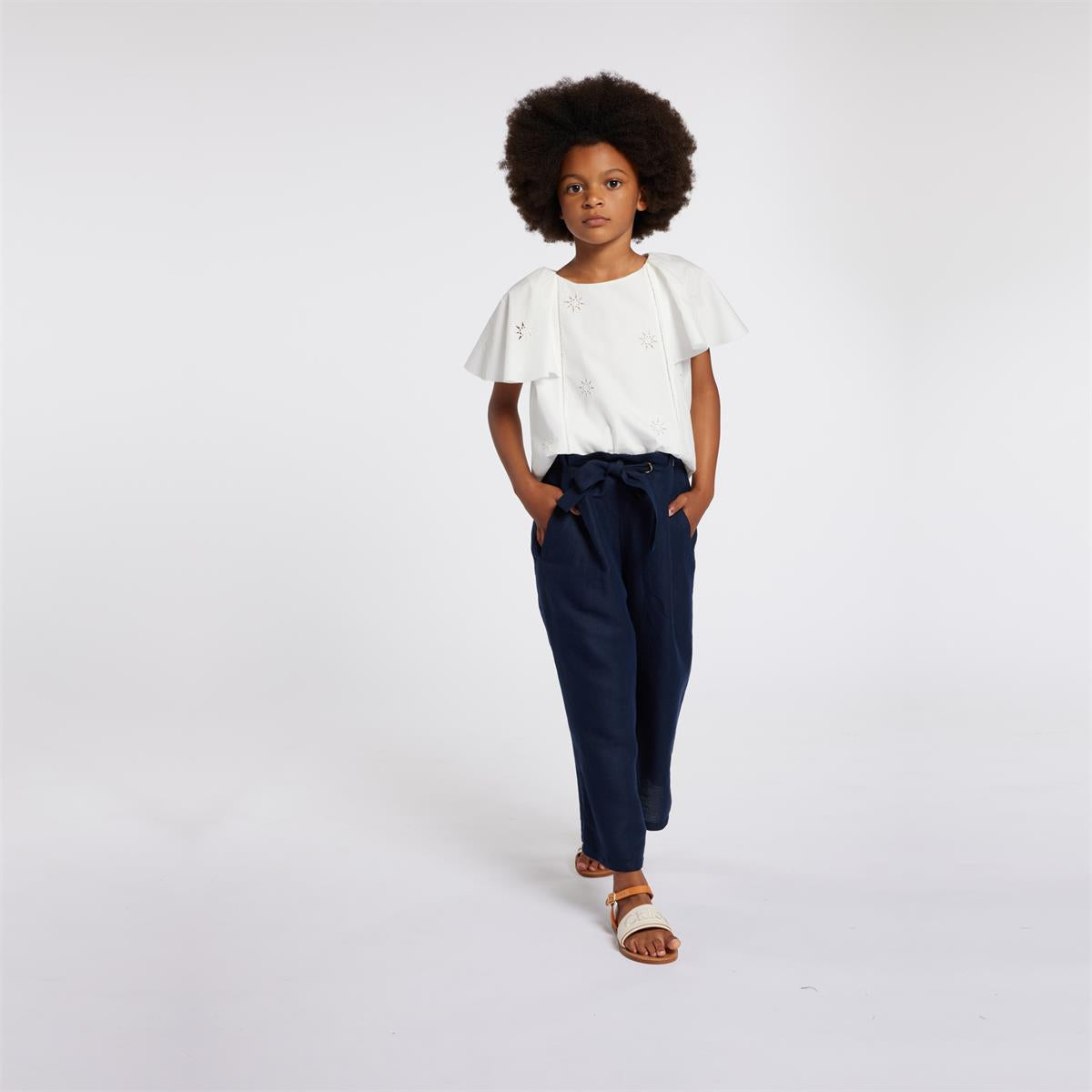 Girls Blue Trousers