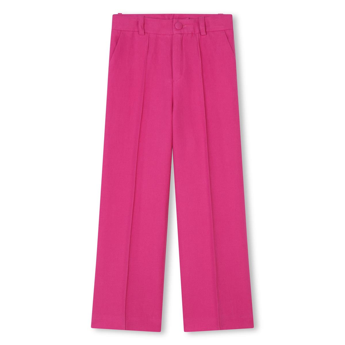 Girls Fuchsia Trousers