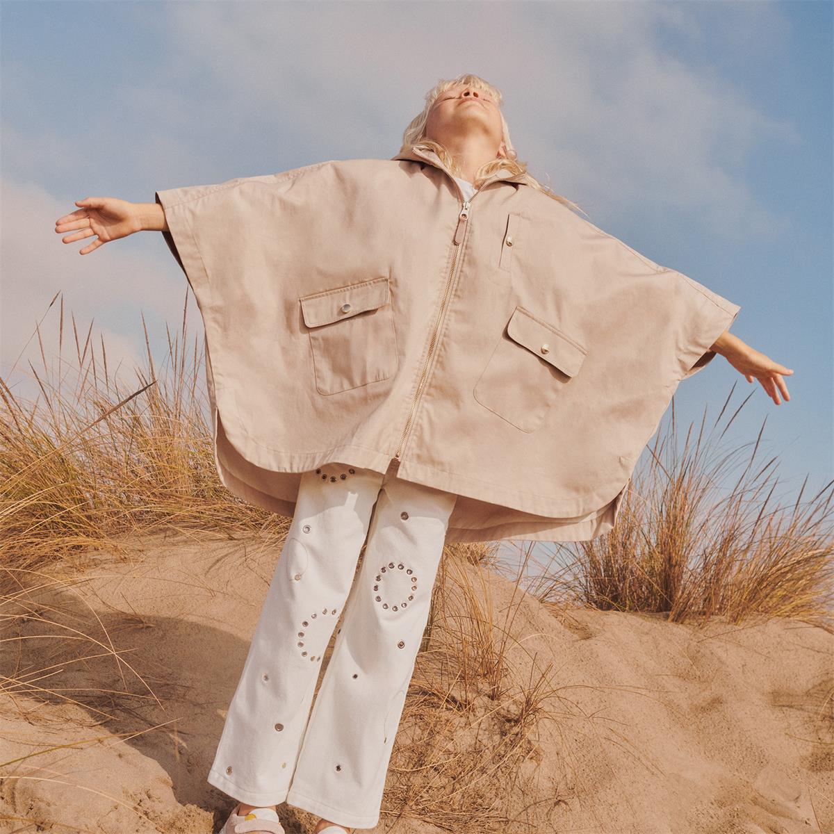 Girls White Trousers