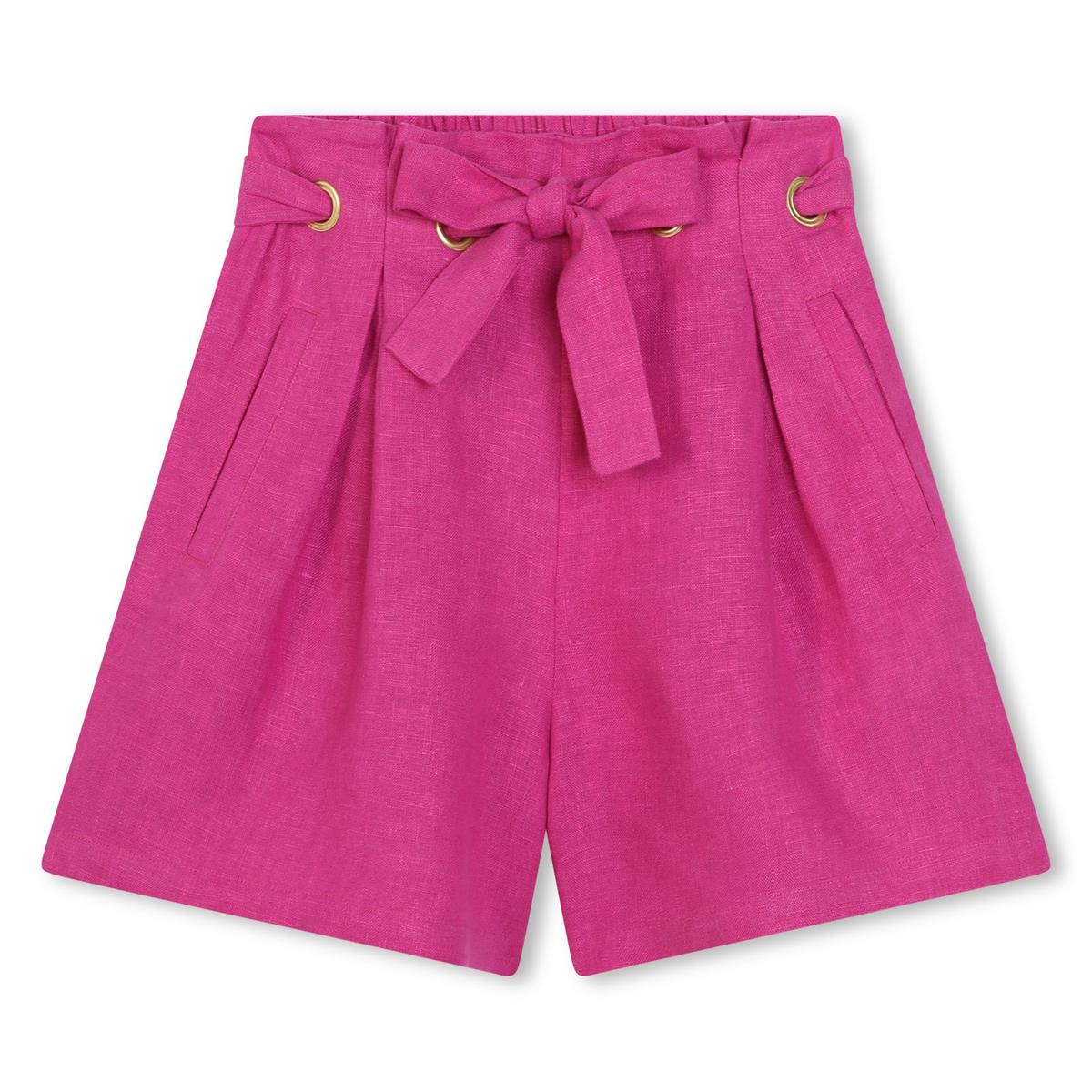 Girls Fuchsia Shorts