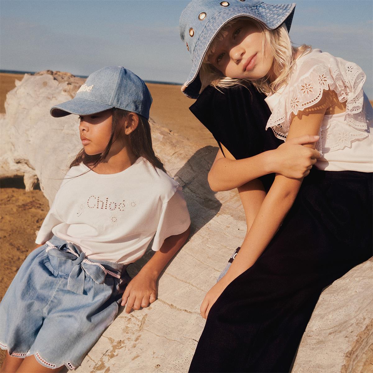 Girls White Cotton Top