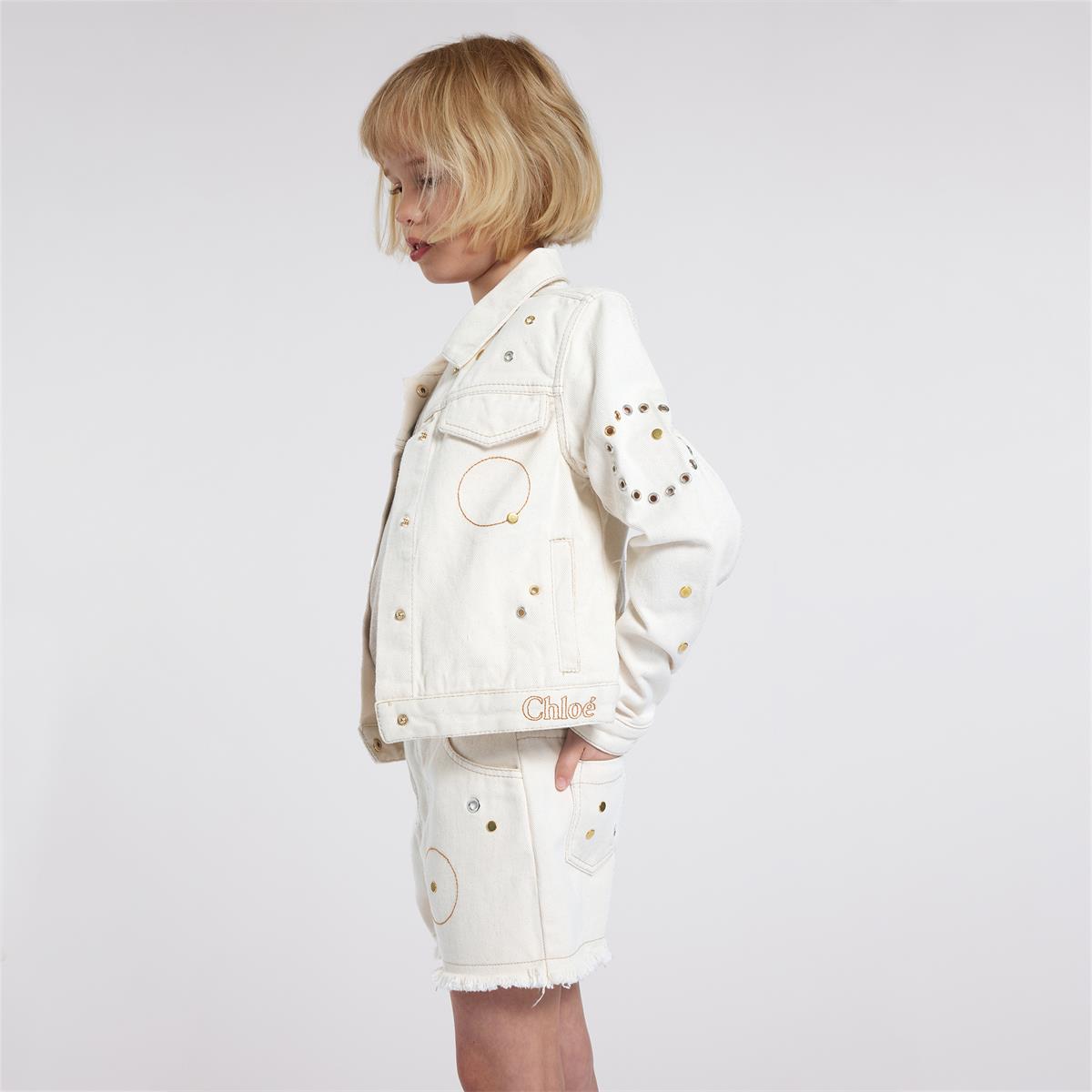 Girls White Jacket