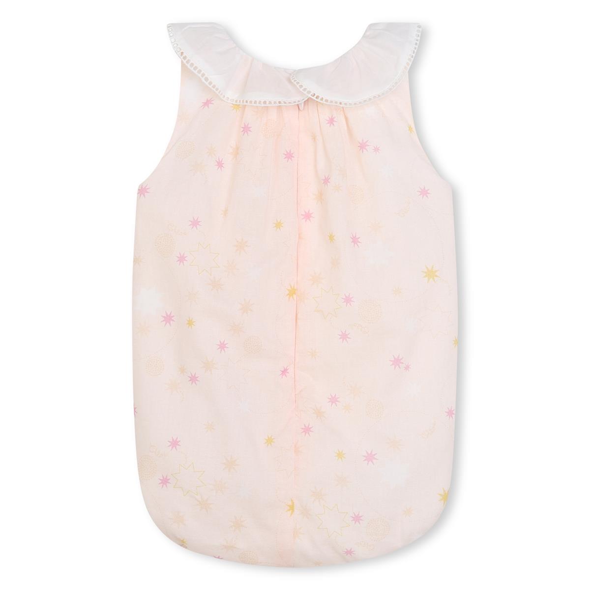 Baby Girls Light Pink Cotton Babysuit Set