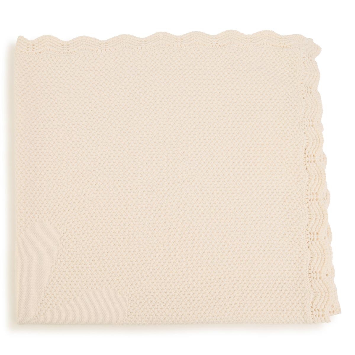 Baby Boys & Girls Beige Blanket(75x75cm)