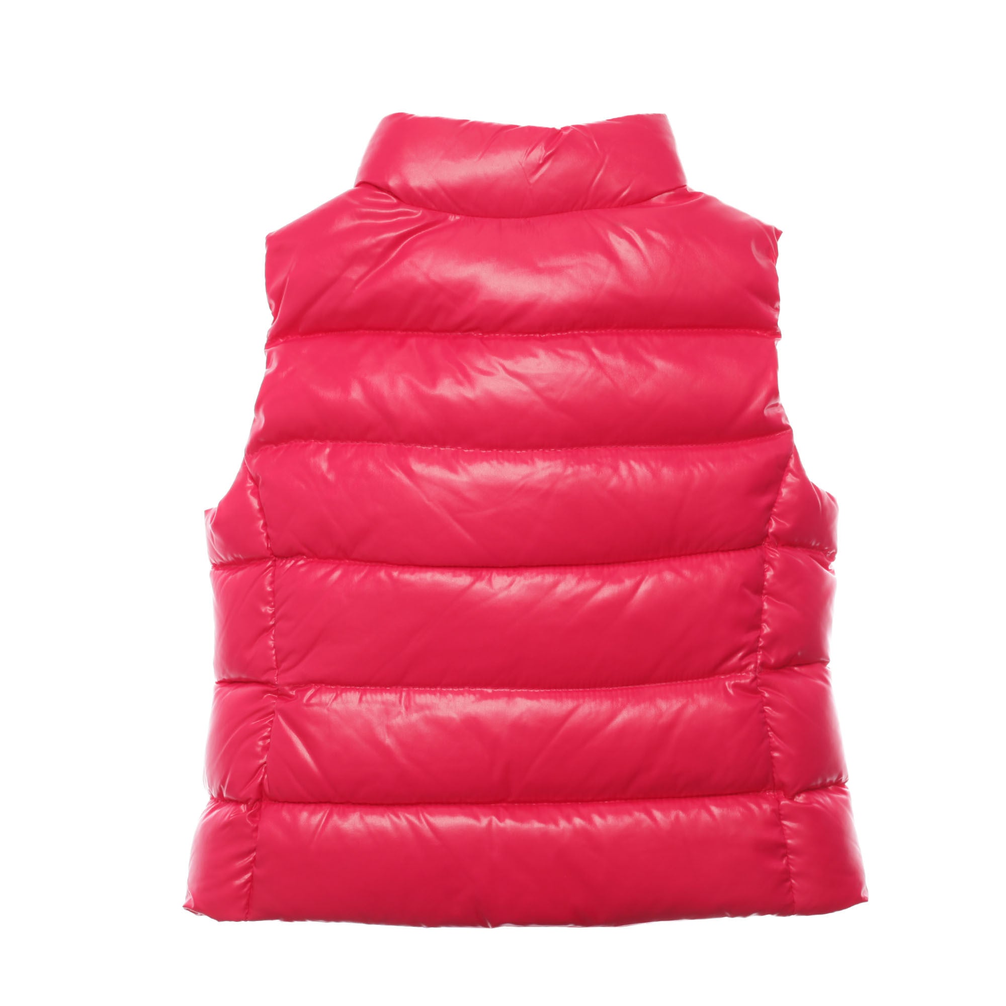 Girls Pink Padded Down 'Ghany' Gilet - CÉMAROSE | Children's Fashion Store - 2