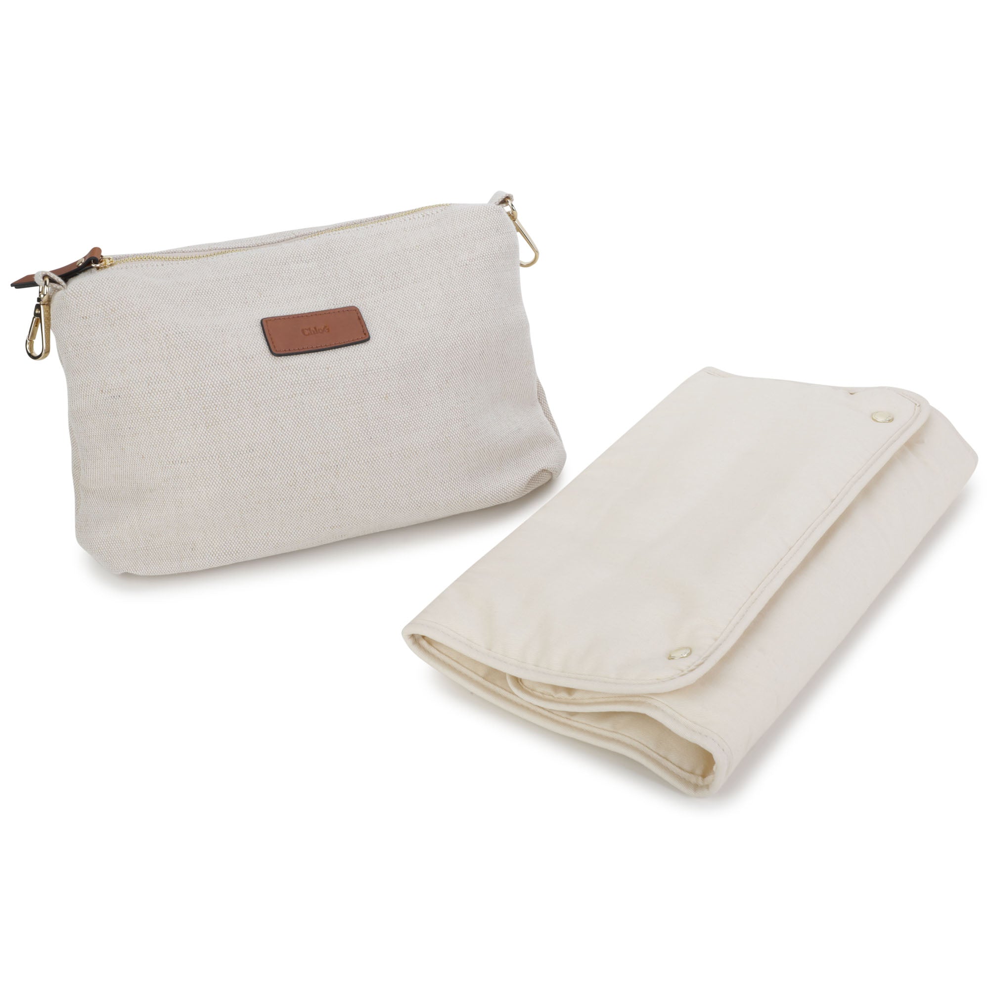 Girls White Logo Handbag