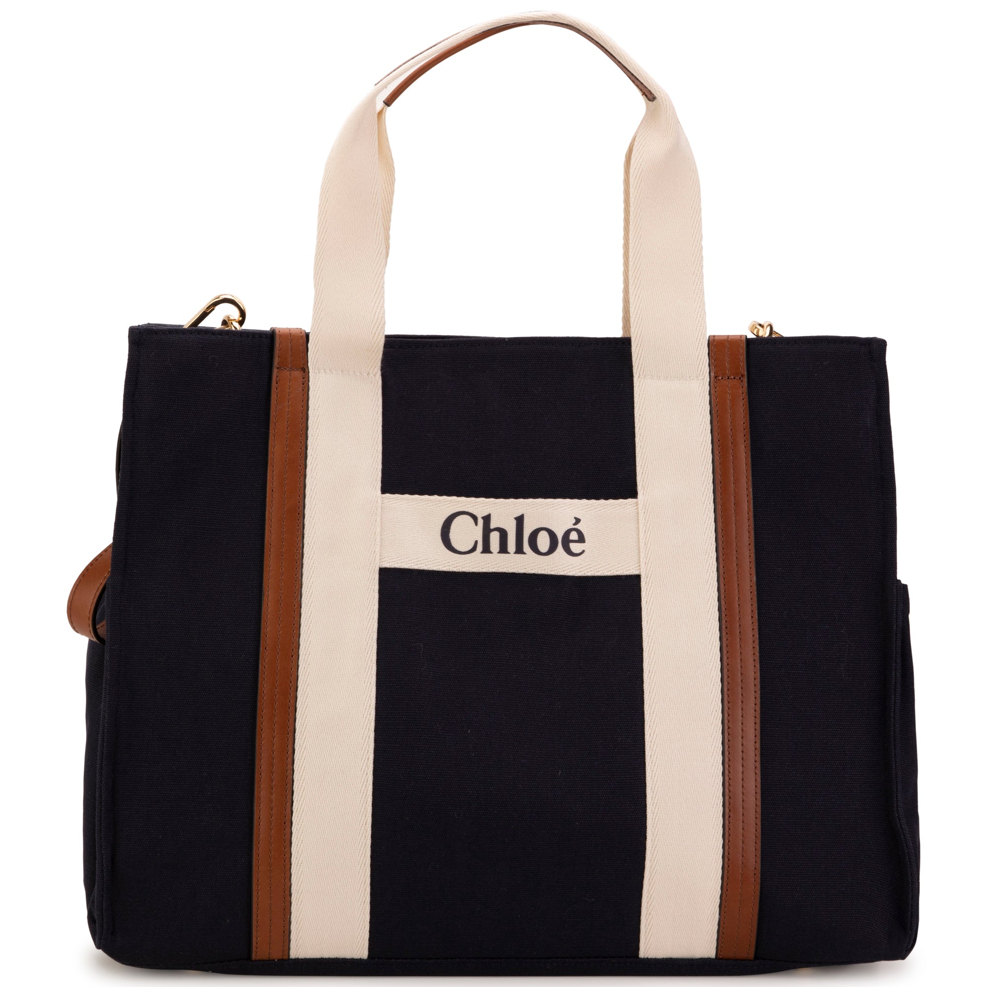 Girls Blue Logo Handbag