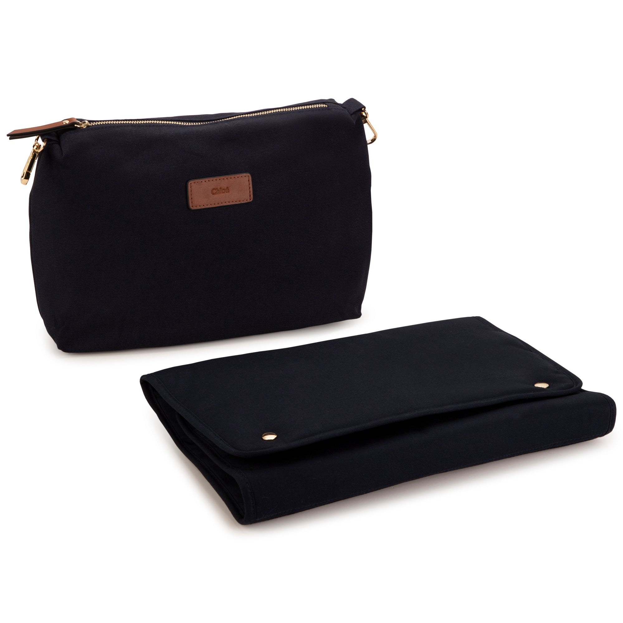 Girls Blue Logo Handbag