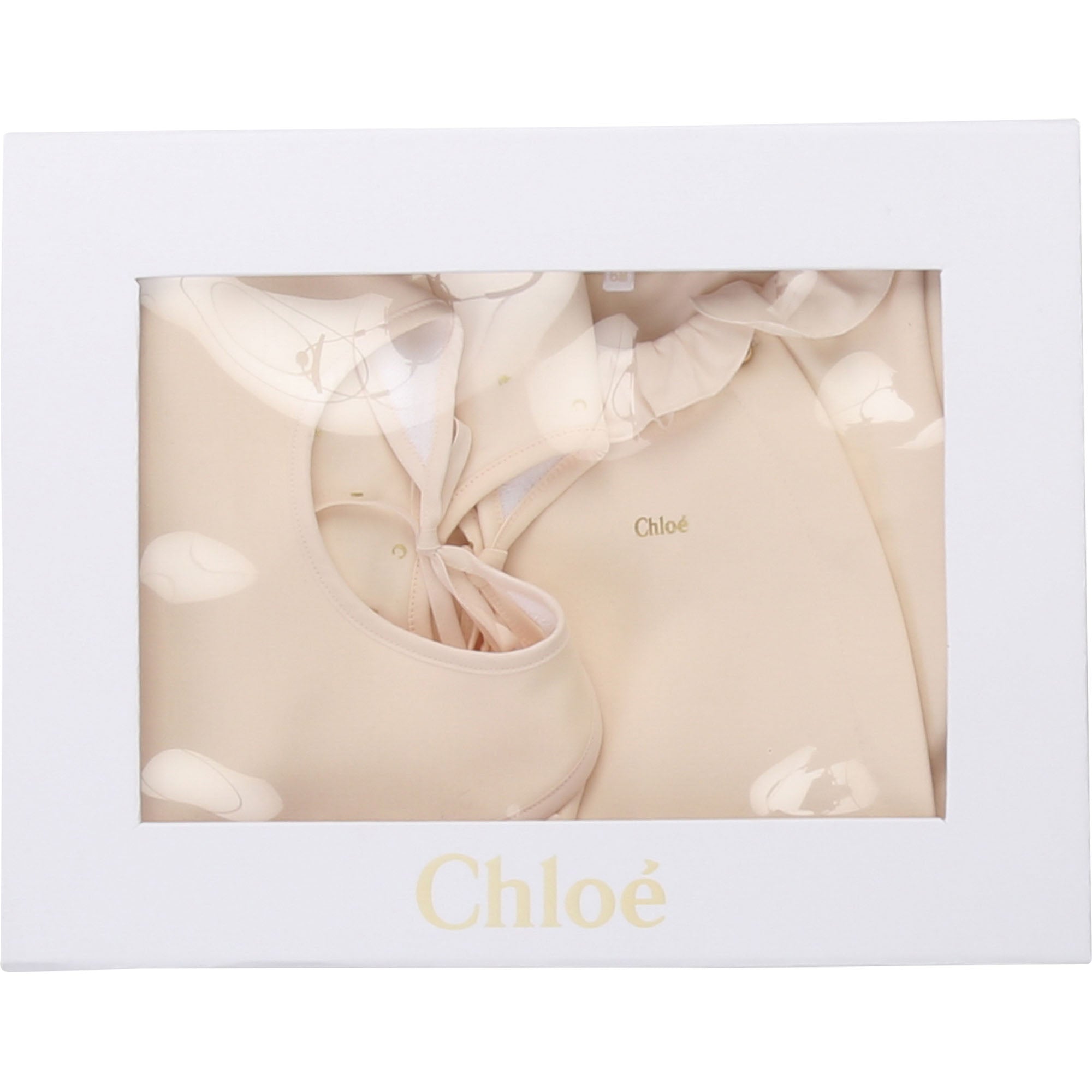 Baby Girls Light Pink Cotton Set