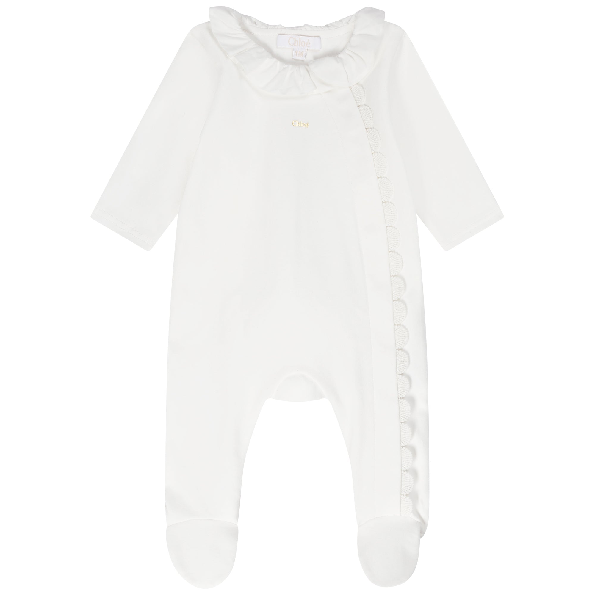Baby Boys & Girls White Cotton Babysuit Set (3 Pack)
