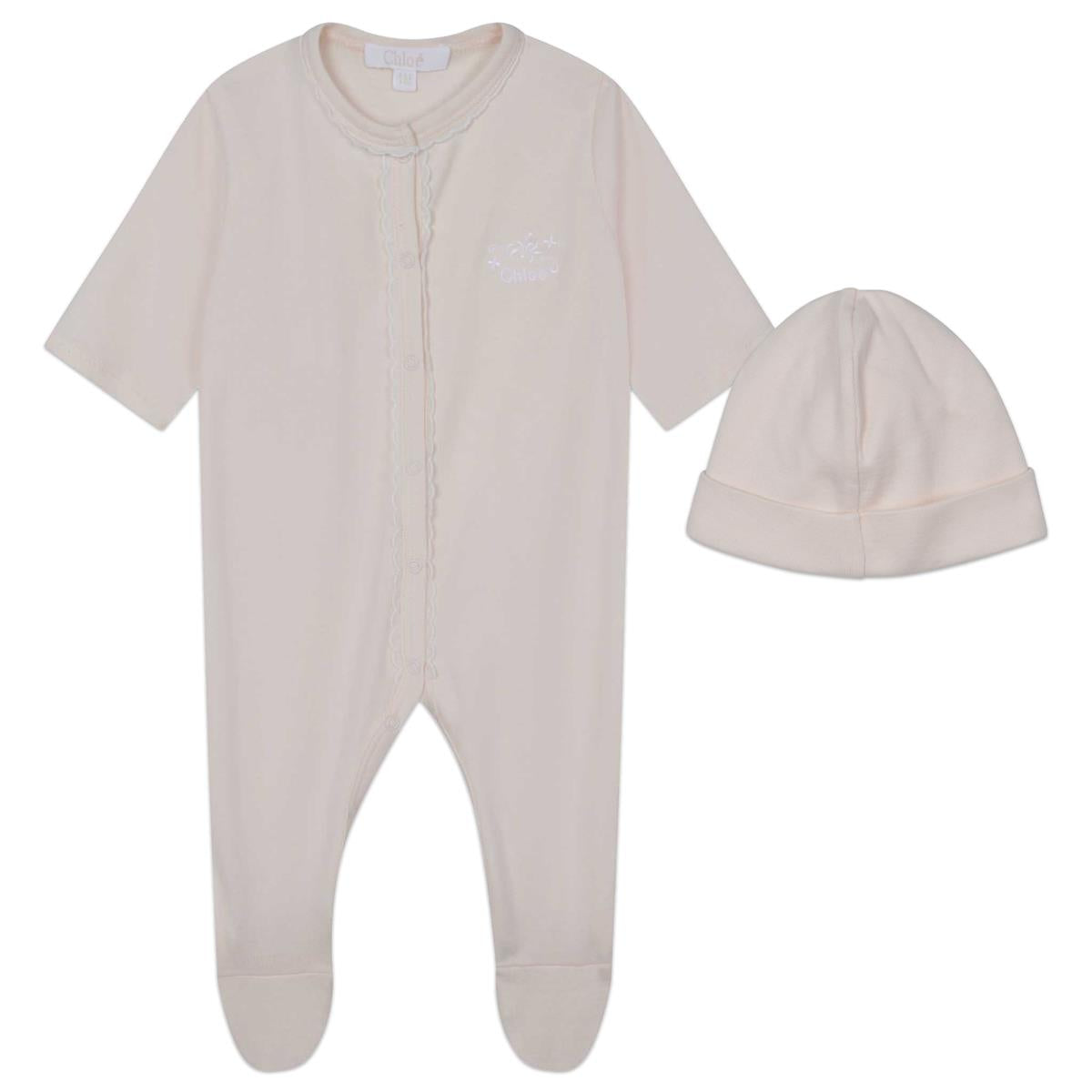 Baby Boys Beige Babysuit Set (2 Pack)