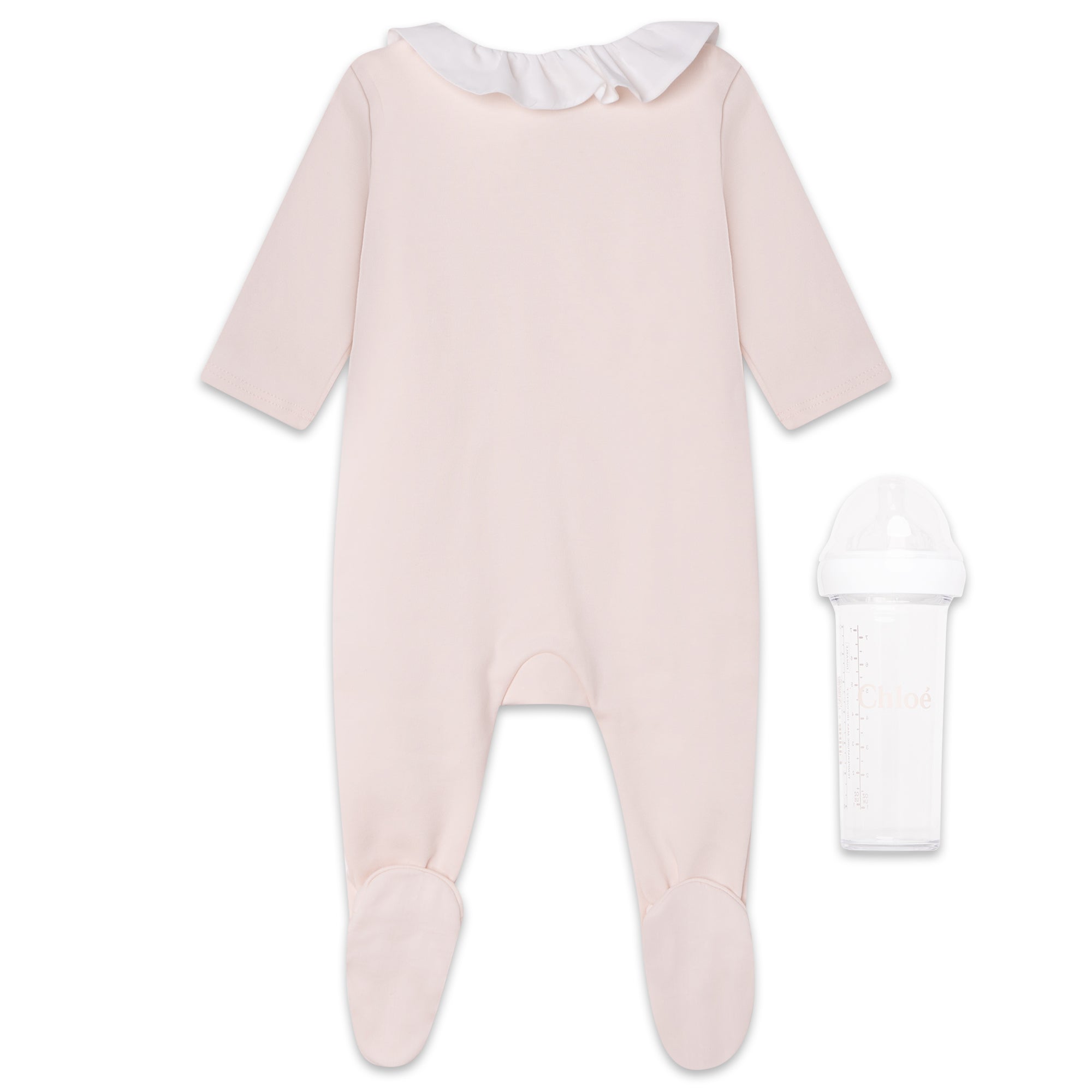 Baby Girls Pink Babysuit Set
